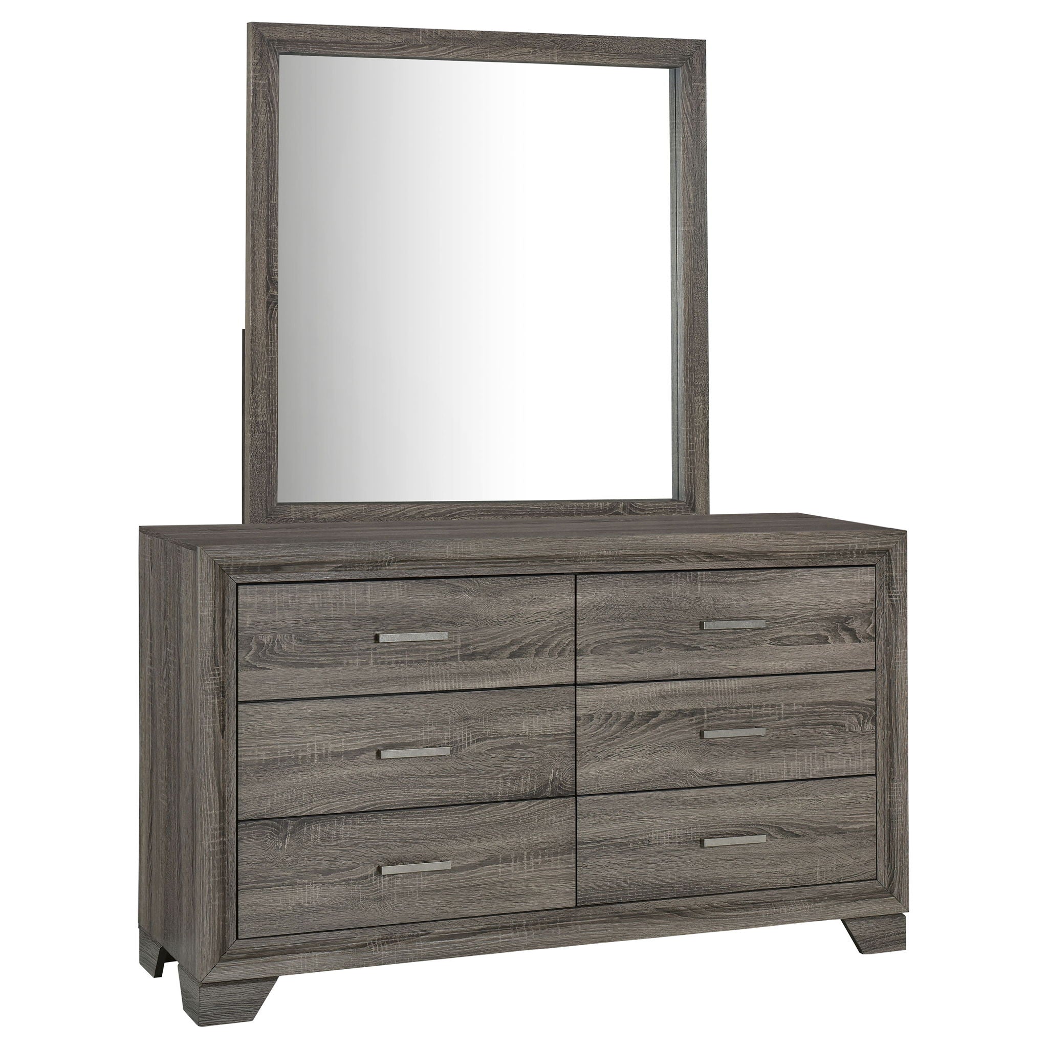Wright - 6-Drawer Dresser Cabinet - Best Buy Furniture