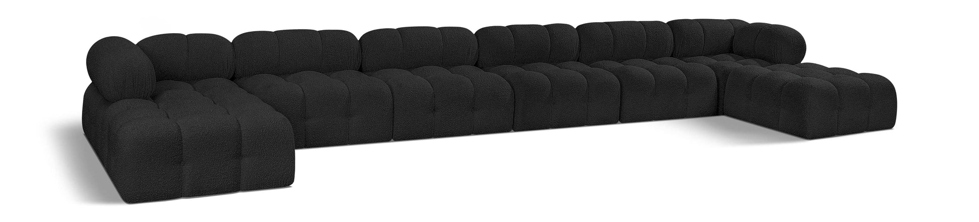 Ames - 8 Piece Fabric Modular Sectional - Best Buy Furniture
