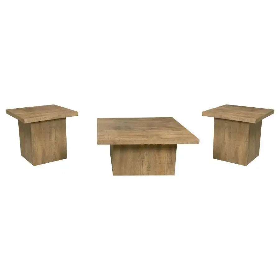 Devar - Square Coffee Table Set - Best Buy Furniture