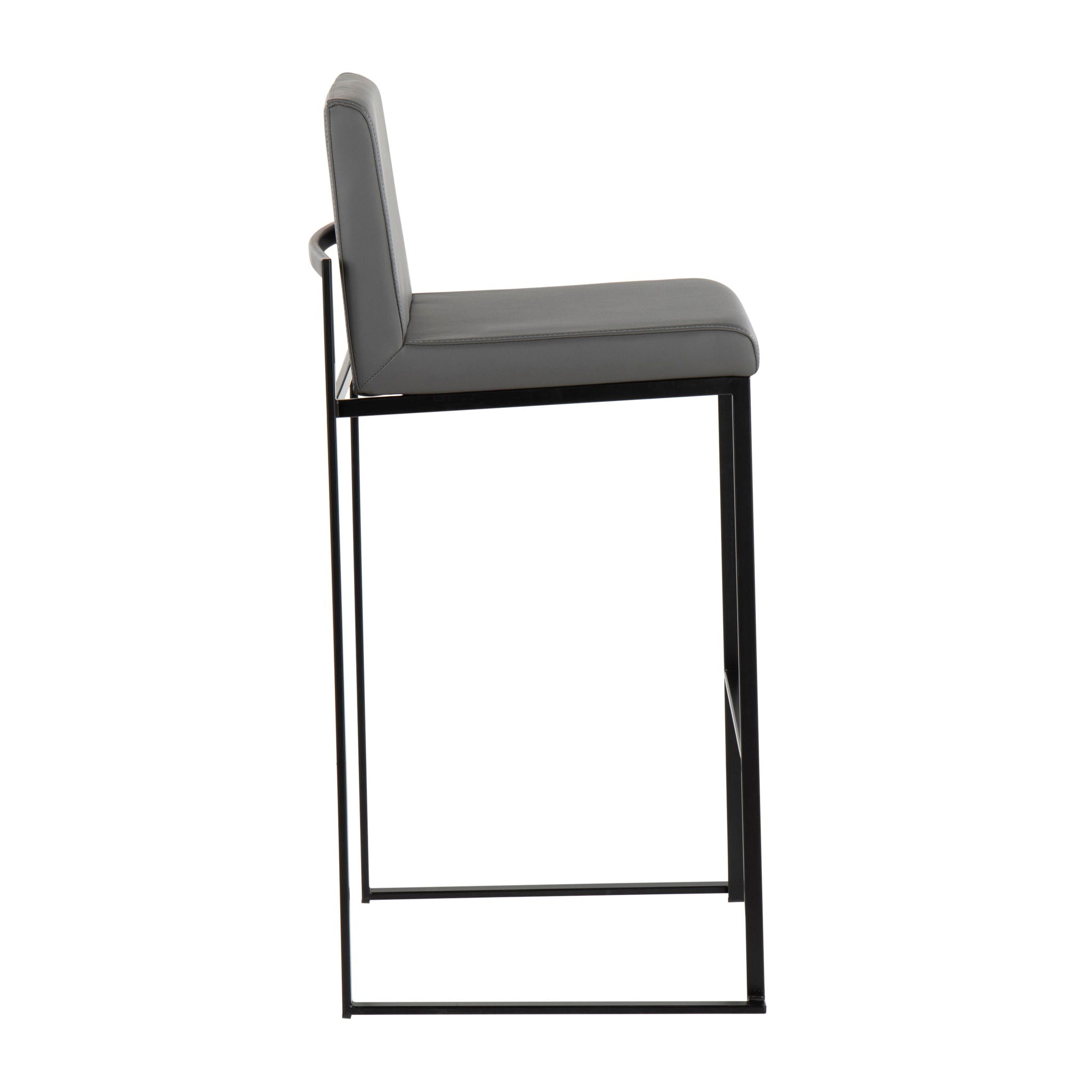 Fuji - Contemporary High Back Barstool Elegant Design - Best Buy Furniture