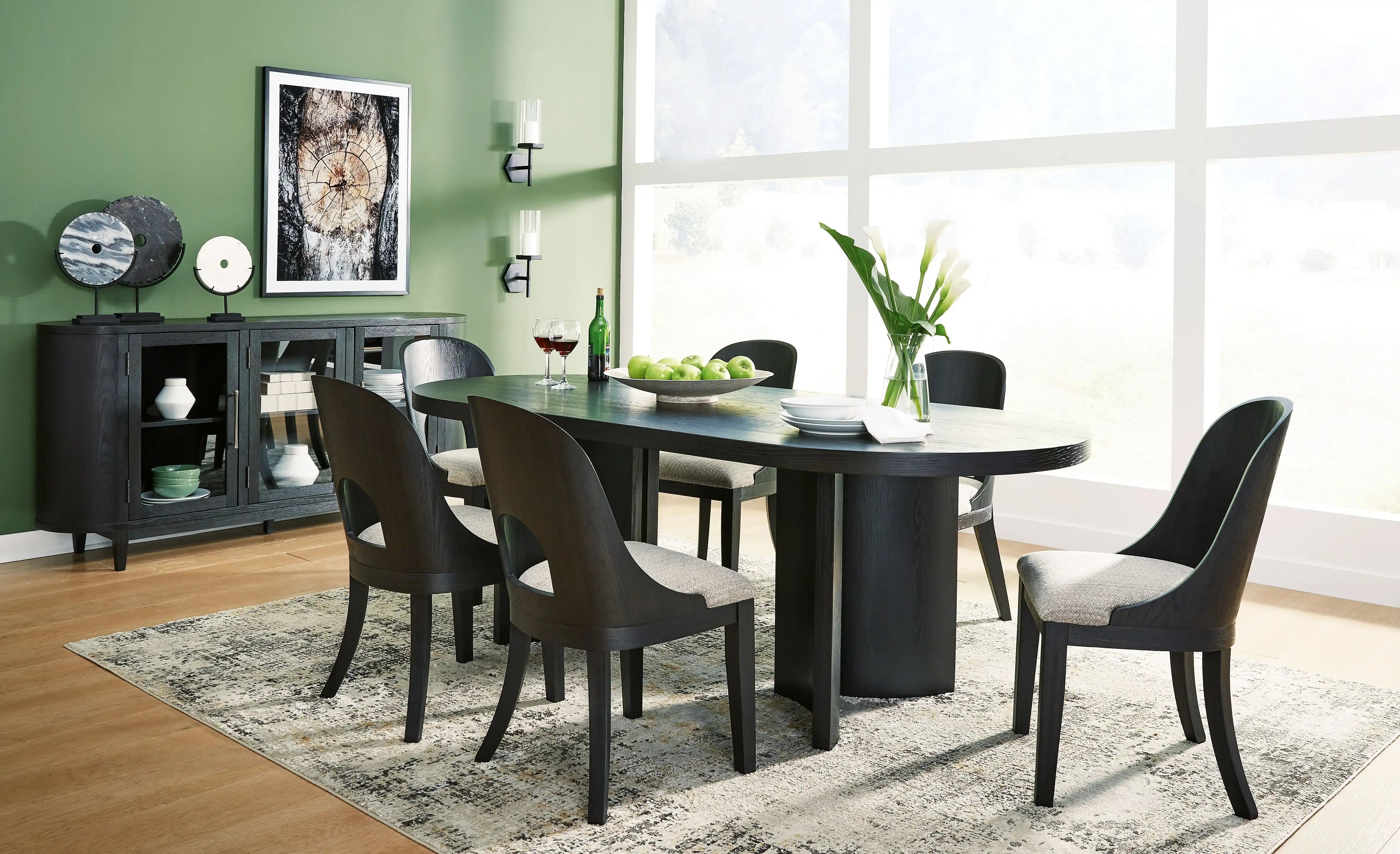 Rowanbeck - Dining Room Set - Best Buy Furniture