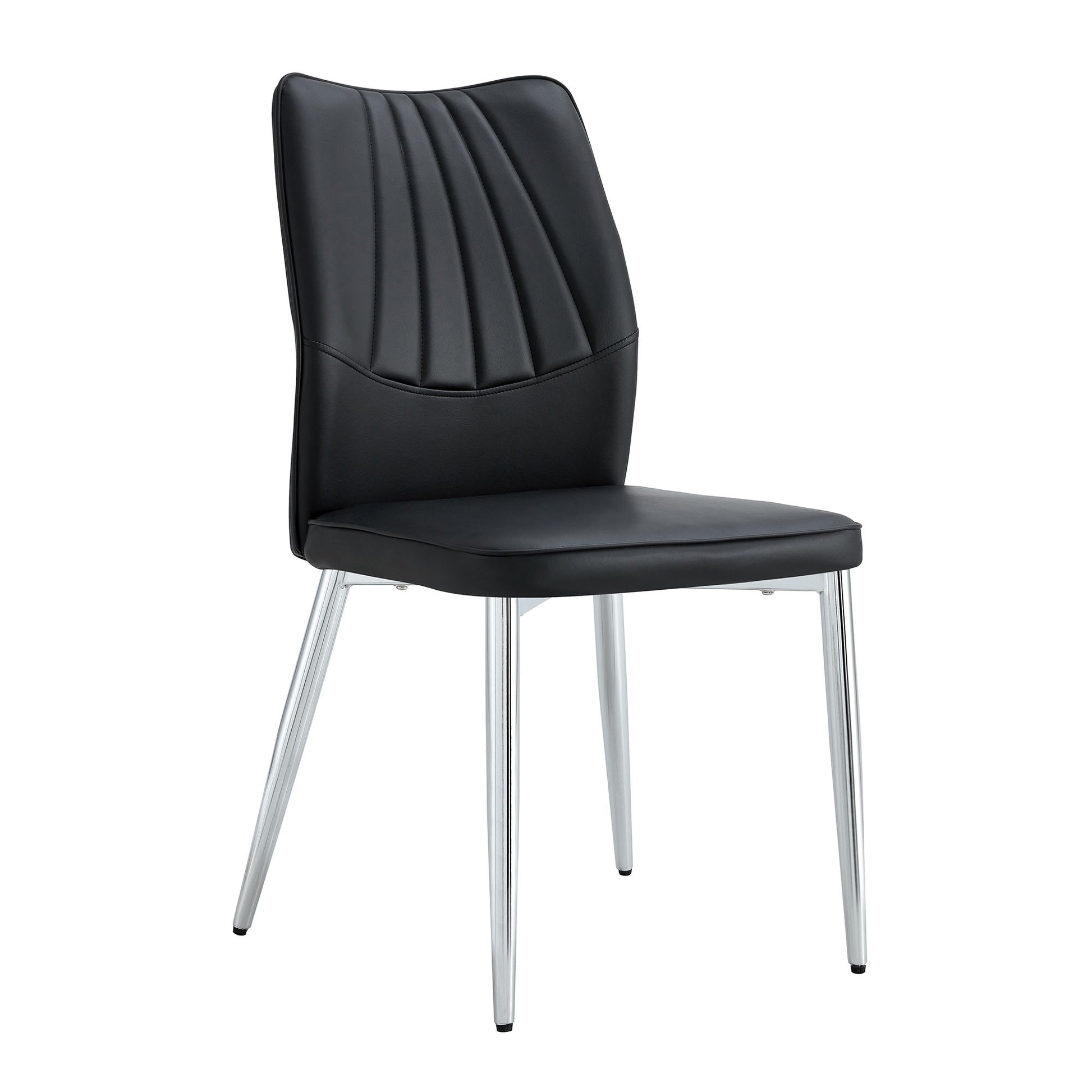 Modern Middle Ages Style Dining Chairs With Cushions And Metal Legs - Best Buy Furniture