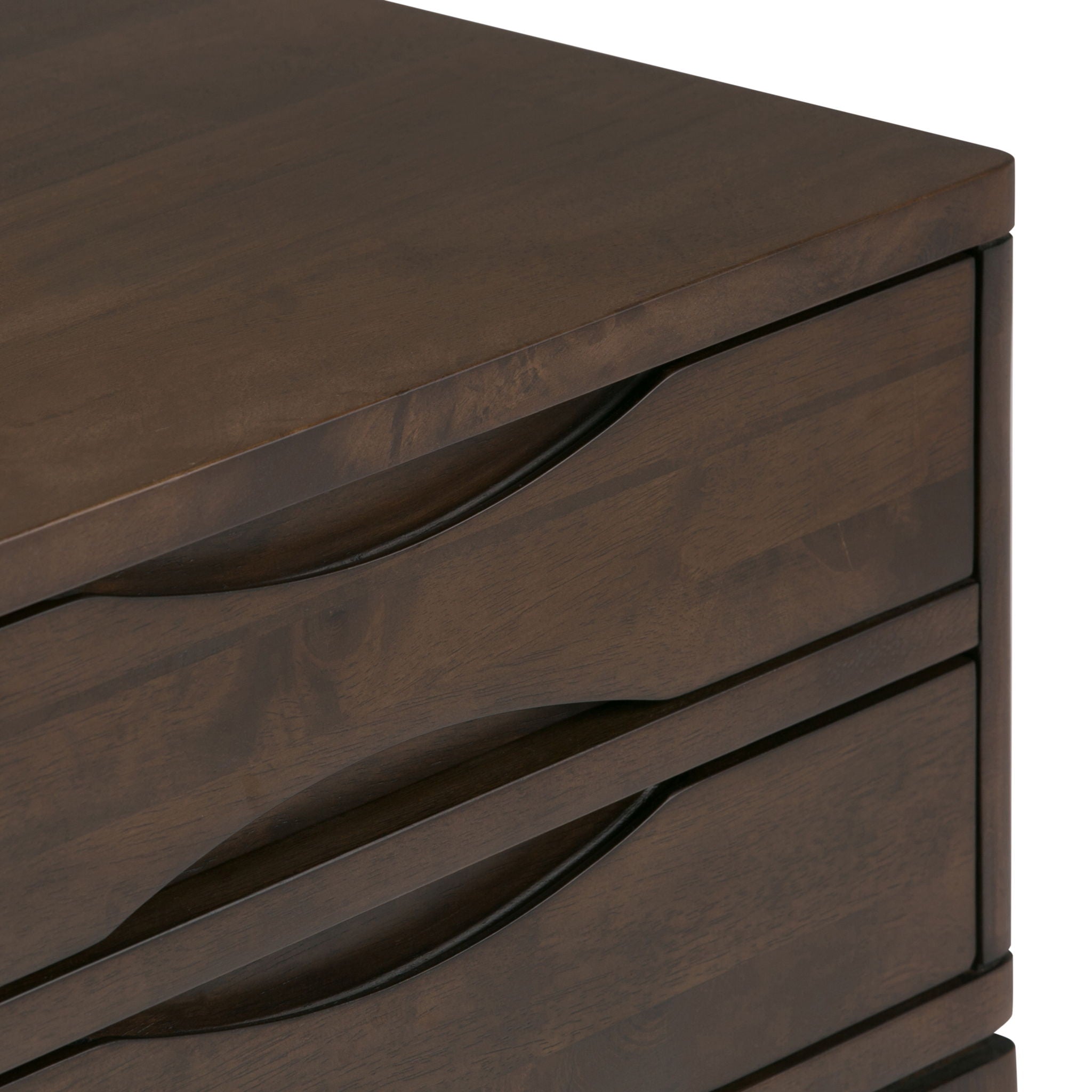 Harper - Hallway Console Table - Walnut Brown - Best Buy Furniture