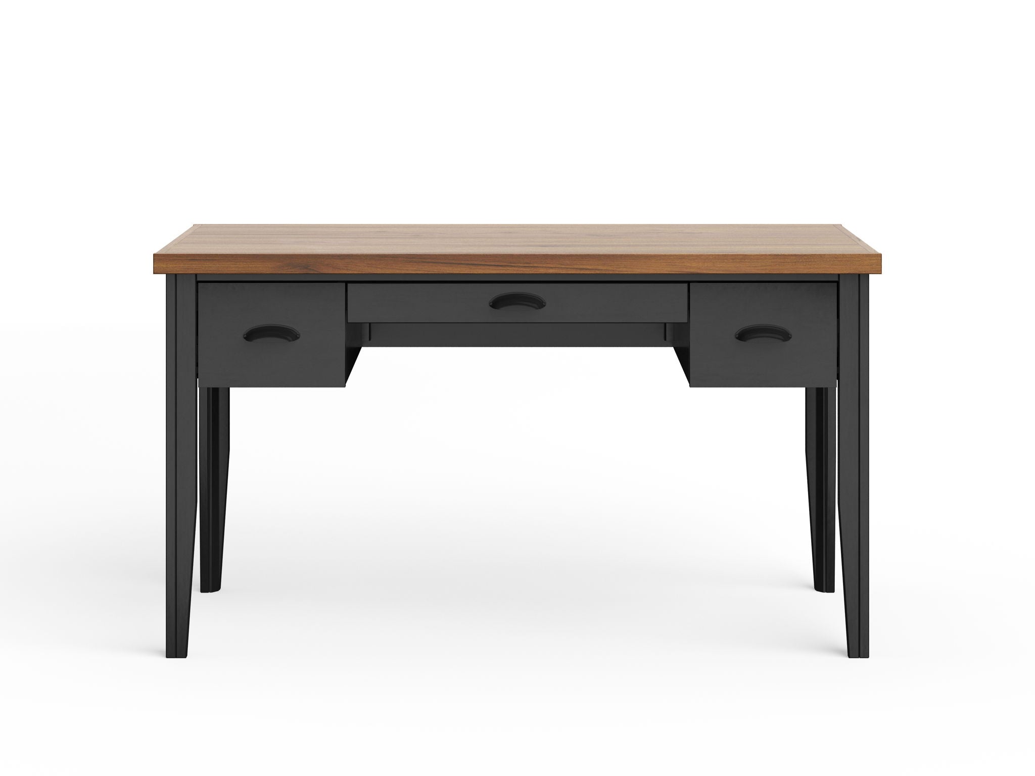 Essex - Writing Desk - Black, Whiskey - Best Buy Furniture