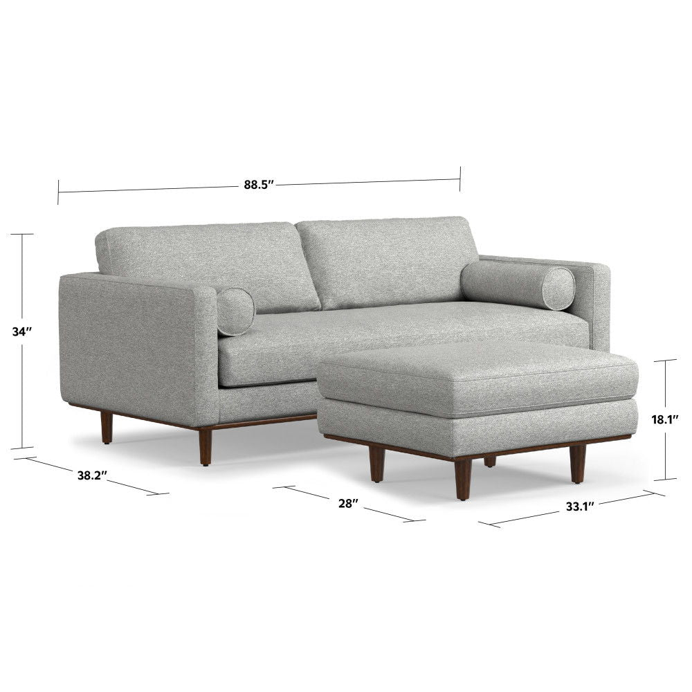 Morrison - Sofa And Ottoman Set - Best Buy Furniture