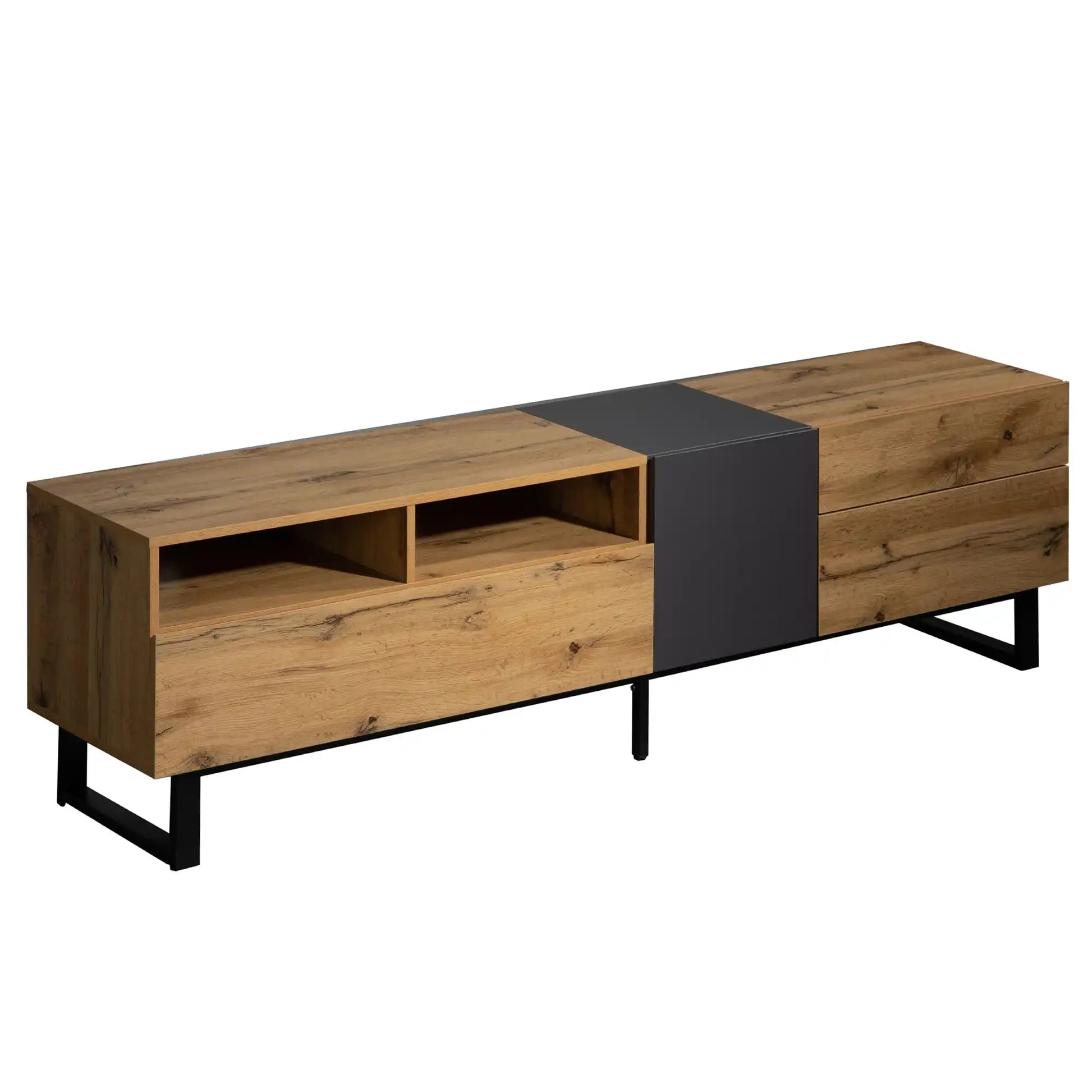 70" Modern TV Stand, Media Console with Double Storage - Best Buy Furniture