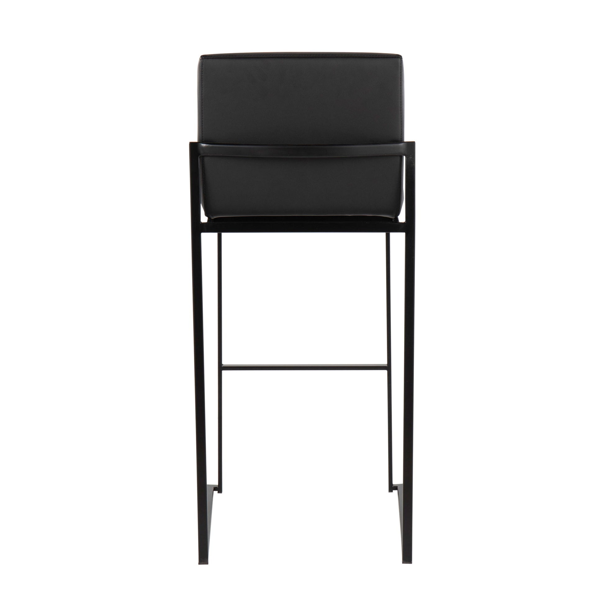 Fuji - Contemporary High Back Barstool Elegant Design - Best Buy Furniture