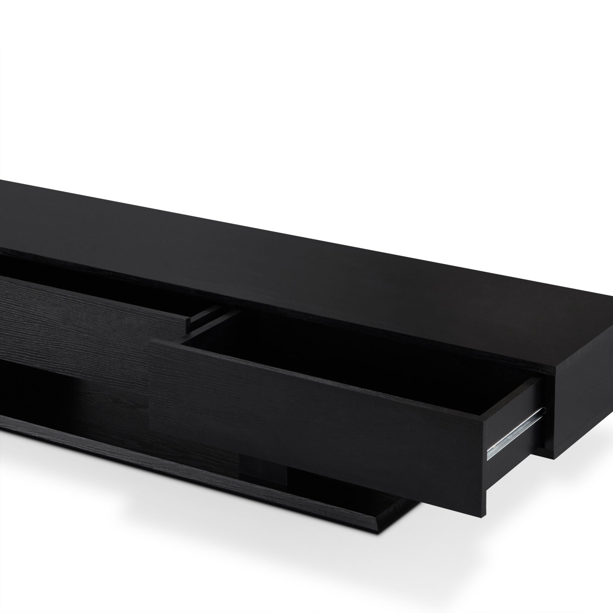 Follian - TV Stand - Black - Best Buy Furniture
