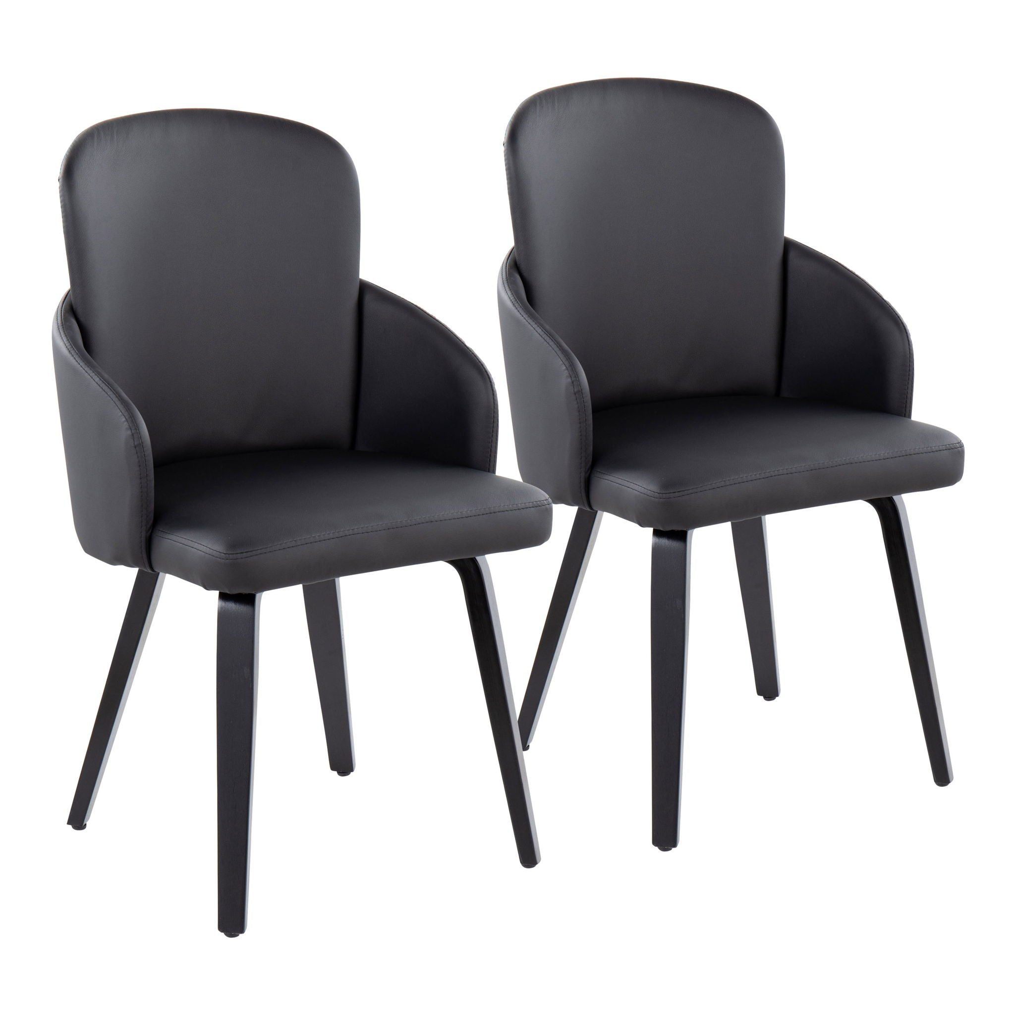 Dahlia - Contemporary Elegant Dining Chair (Set of 2) - Best Buy Furniture