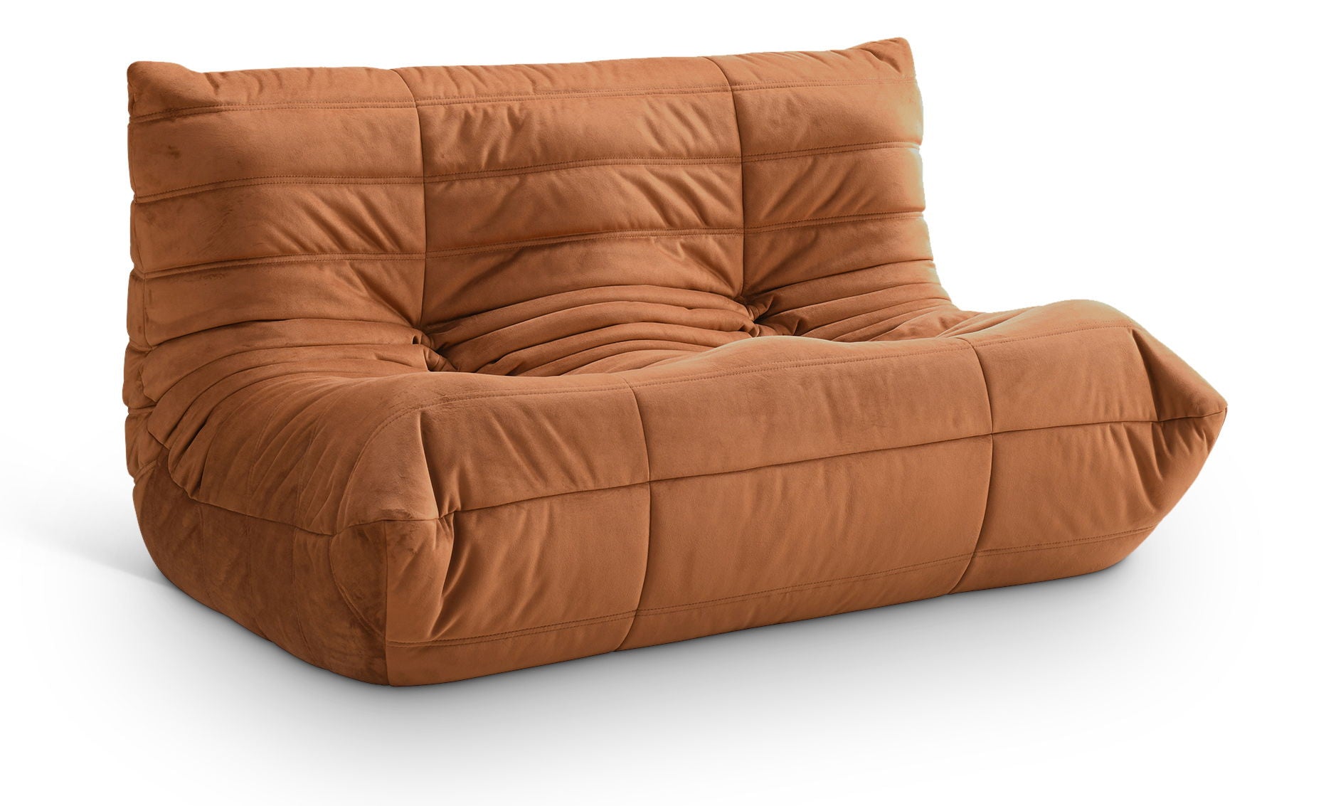 Relax - Velvet 54.75" Upholstered Loveseat - Best Buy Furniture