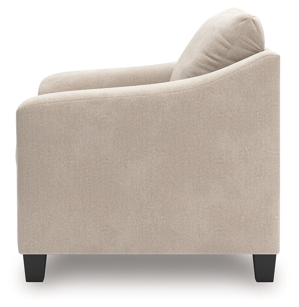 Willarae - 2 Pc. - Chair And A Half, Ottoman - Taupe - Best Buy Furniture