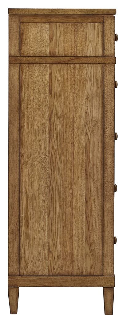 Sharlance - Six Drawer Chest - Brown - Best Buy Furniture