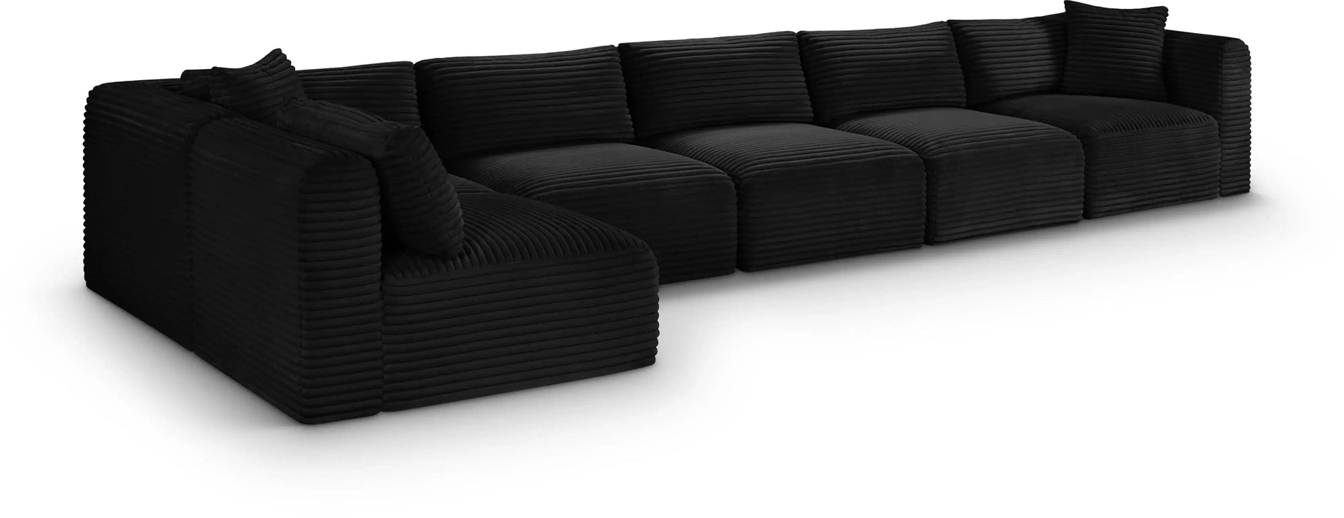 Shaggy - 6 Piece Modular Sectional - Best Buy Furniture