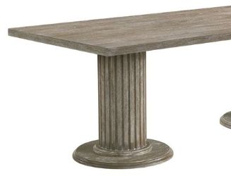 Gabrian - Reclaimed, Dining Table - Gray - Best Buy Furniture