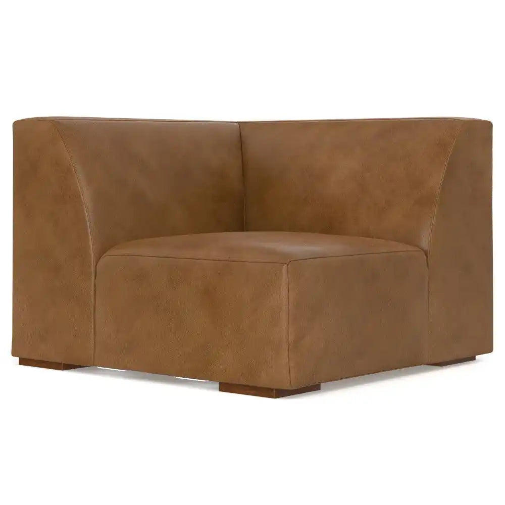 Rex - Corner Sofa Module - Brown - Best Buy Furniture