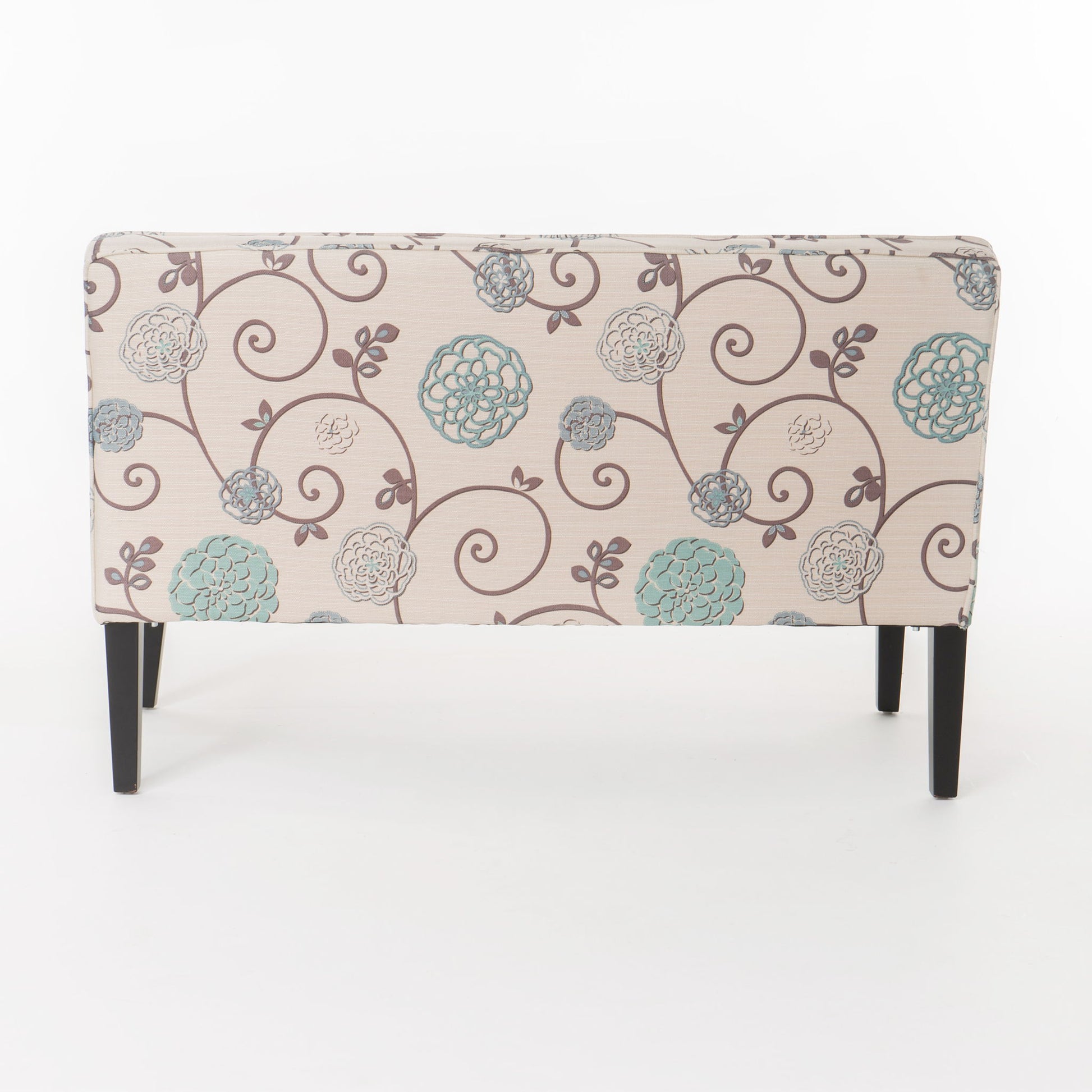 Contemporary Loveseat With Upholstered Fabric And Birch Wood Legs - Best Buy Furniture