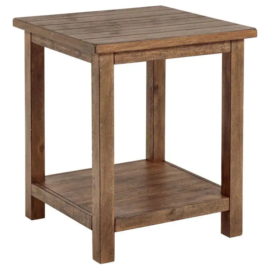 Payne - Wood End Table with Shelf - Best Buy Furniture