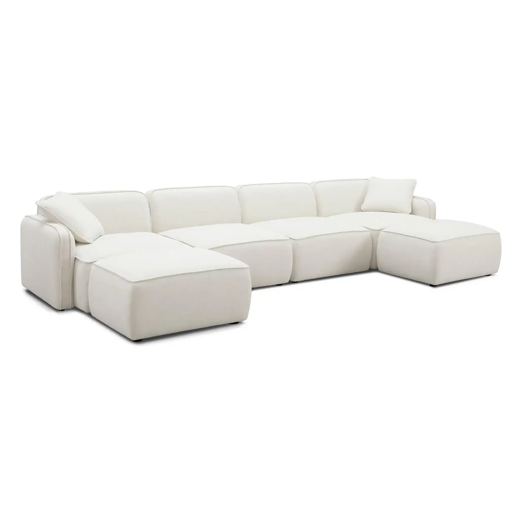 Travie - 6-Piece Modular U-Sectional - Best Buy Furniture