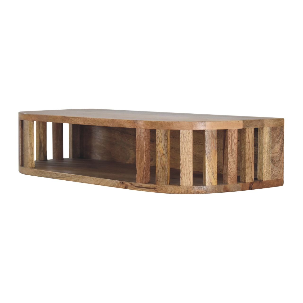 Ariella - Floating Console Table - Oak - Best Buy Furniture