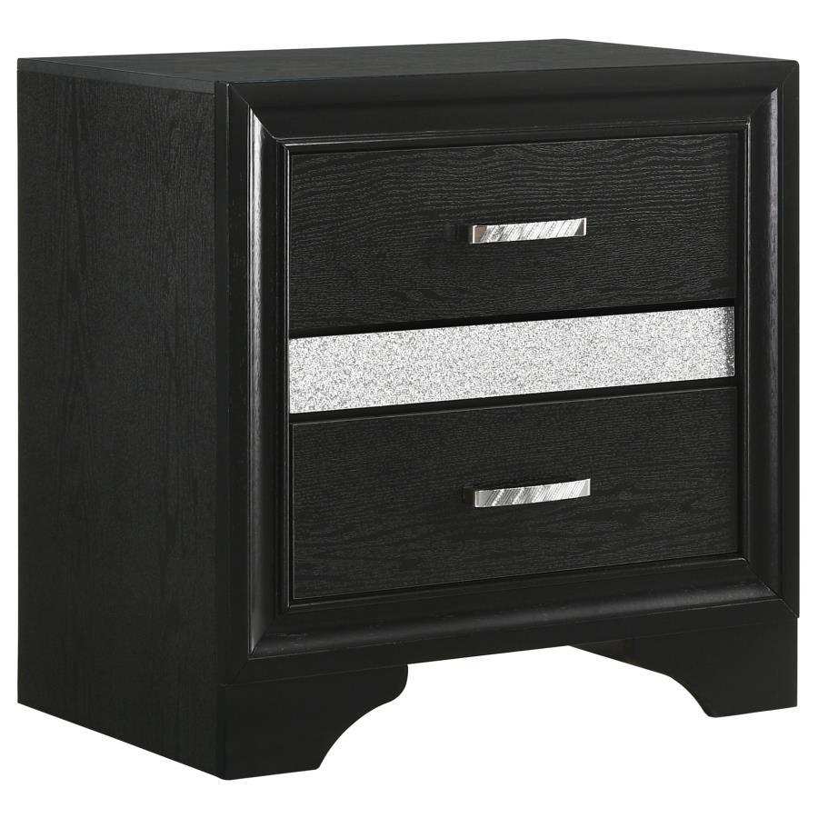Miranda - 2-Drawer Nightstand - Best Buy Furniture