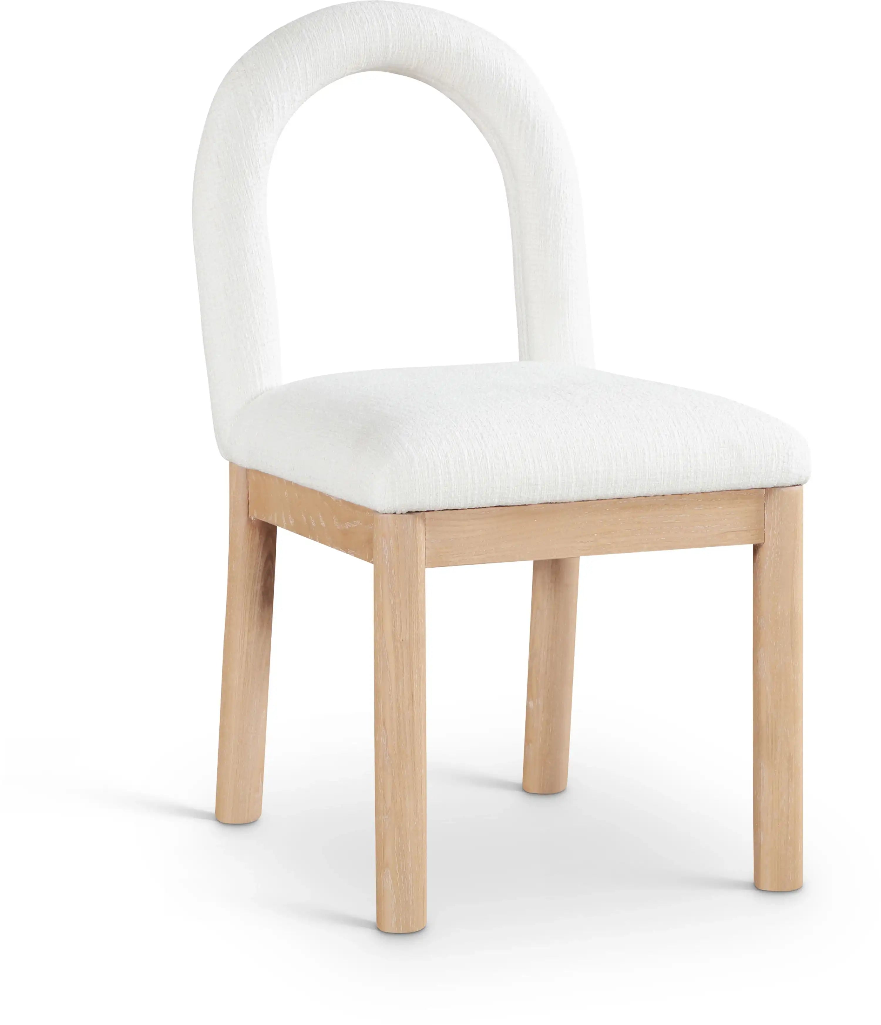 Conrad - Linen Dining Chair With Natural Legs - Best Buy Furniture