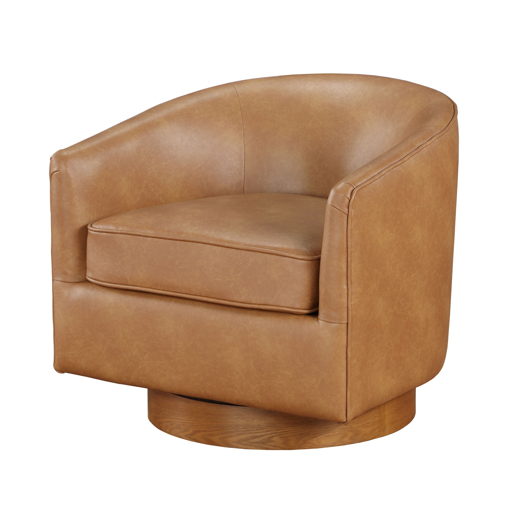 Maisy - Barrel Swivel Chair - Best Buy Furniture