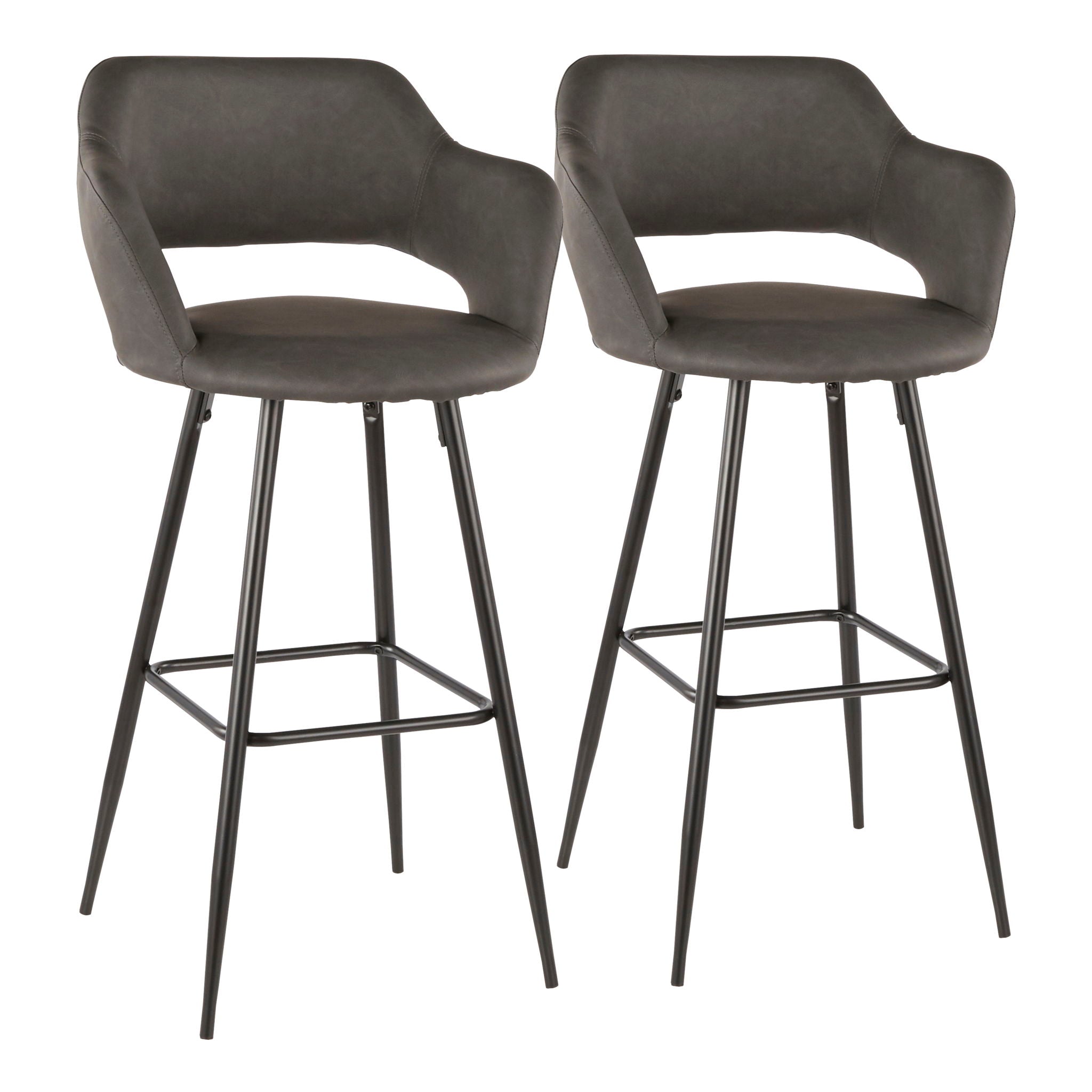 Margarite - Contemporary Barstool (Set of 2) - Best Buy Furniture