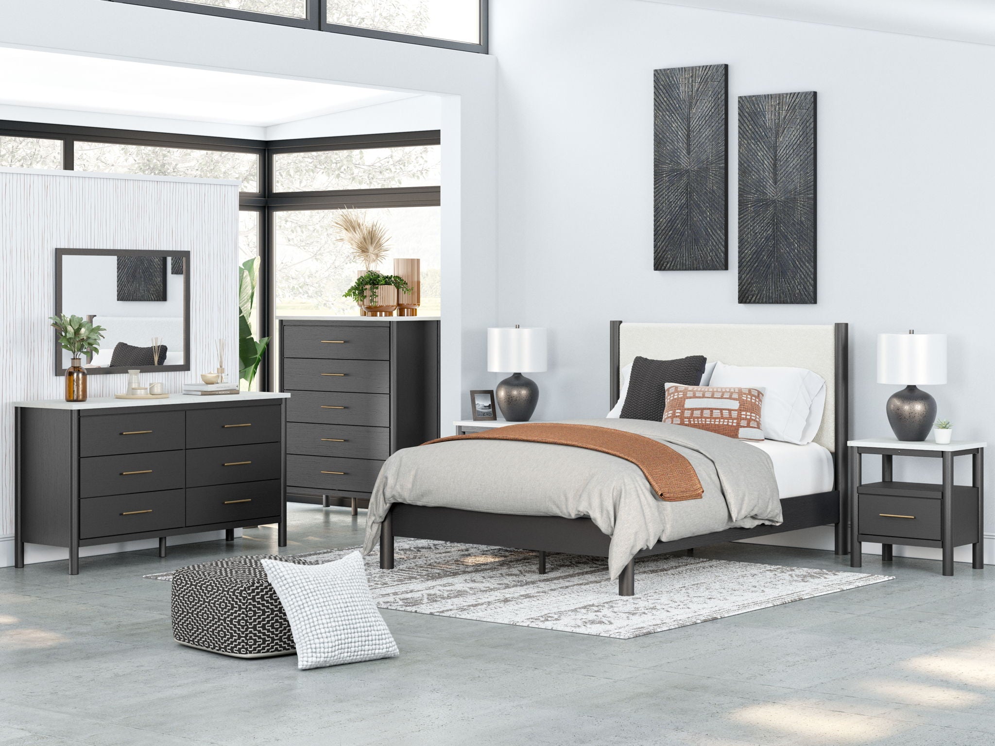 Cadmori - Panel Bedroom Set - Best Buy Furniture