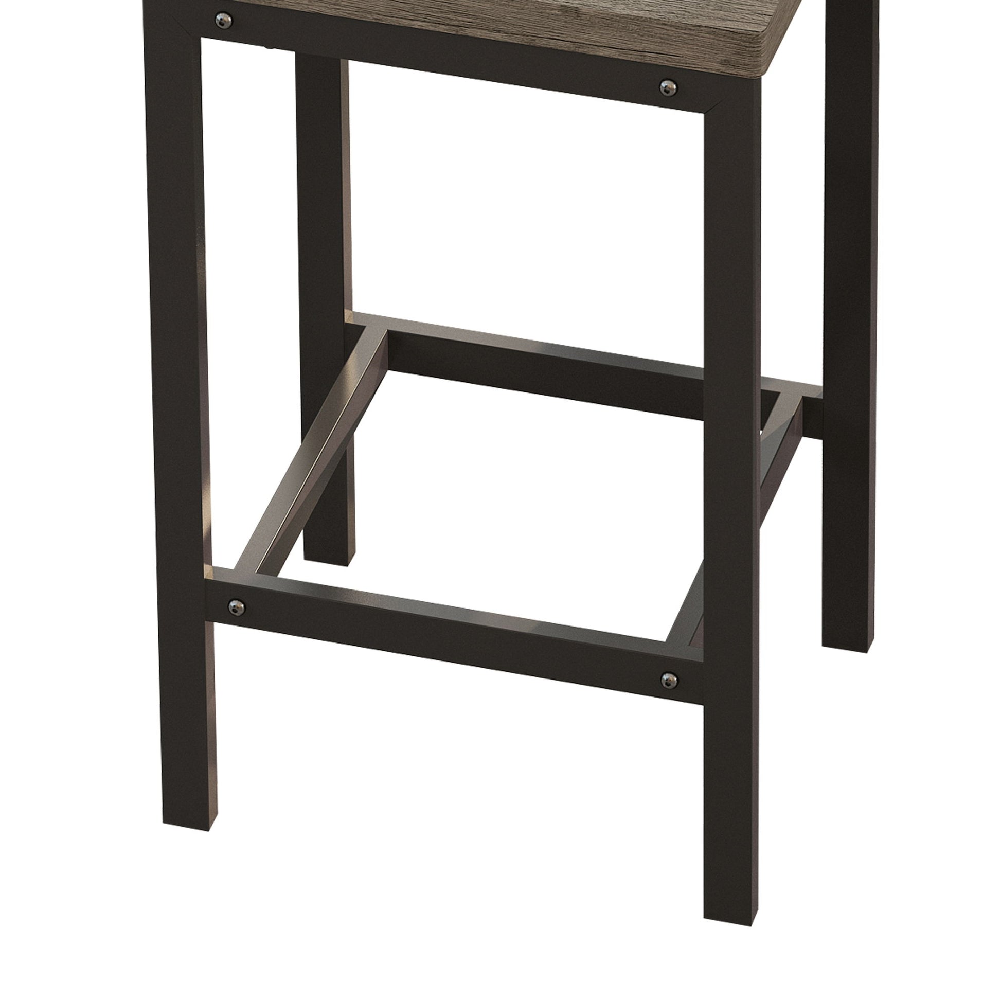 Modern Design Long Dining Table Set With 3 Stools - Best Buy Furniture