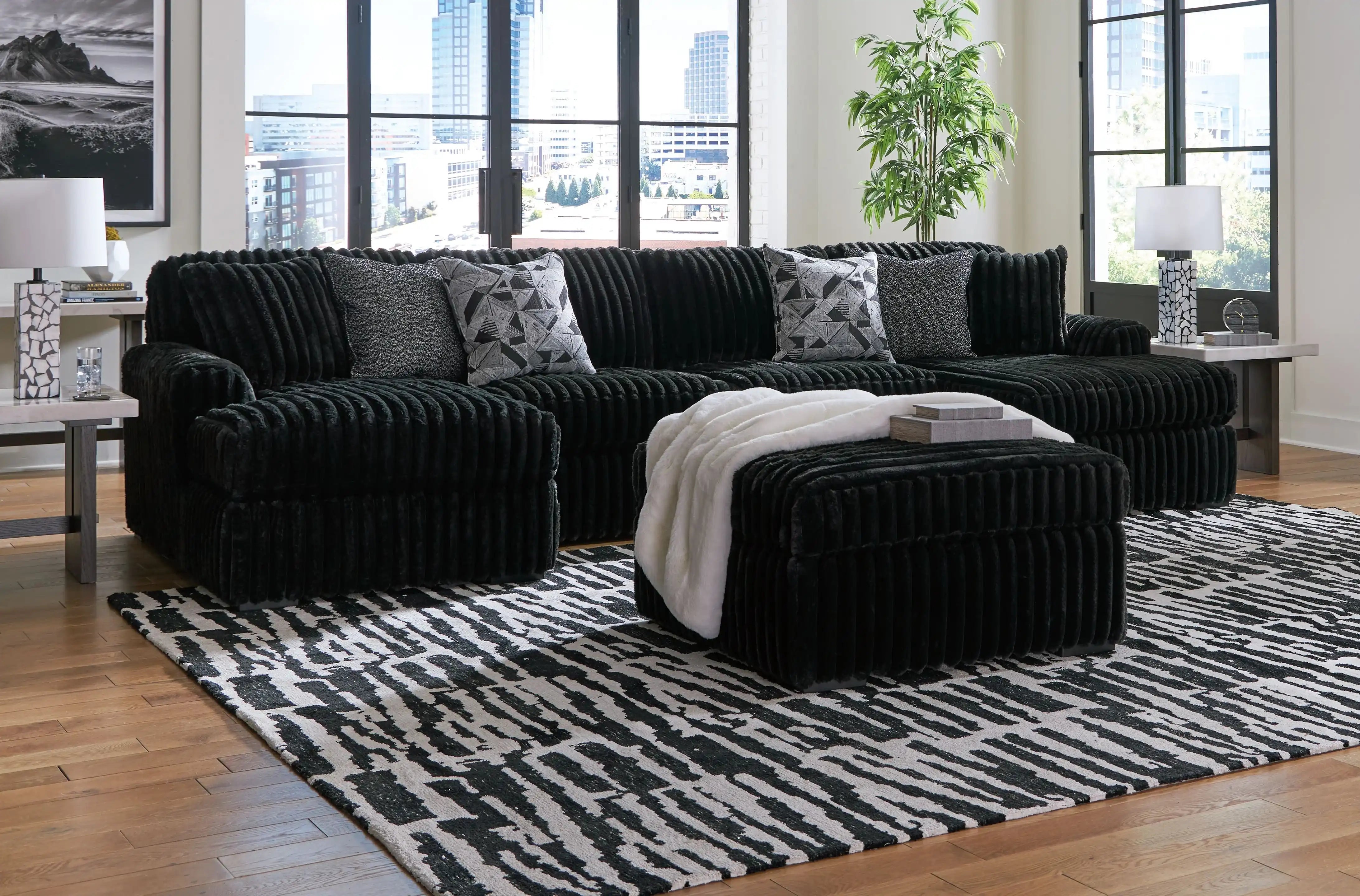 Midnight-Madness - Sectional Set - Best Buy Furniture