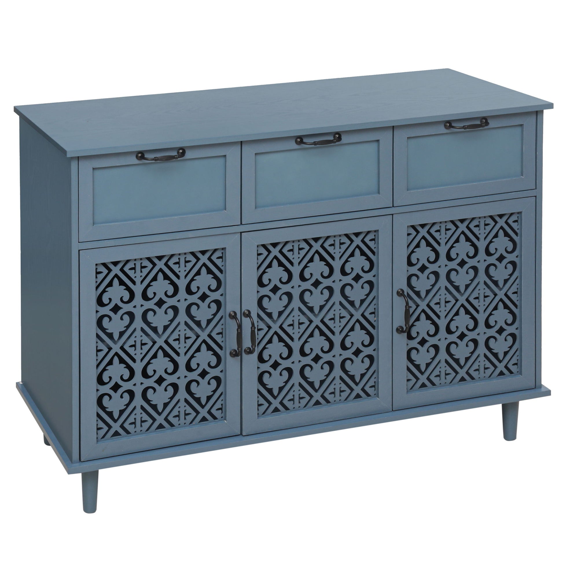 3 Door 3 Drawer Elegant Cabinet - Best Buy Furniture
