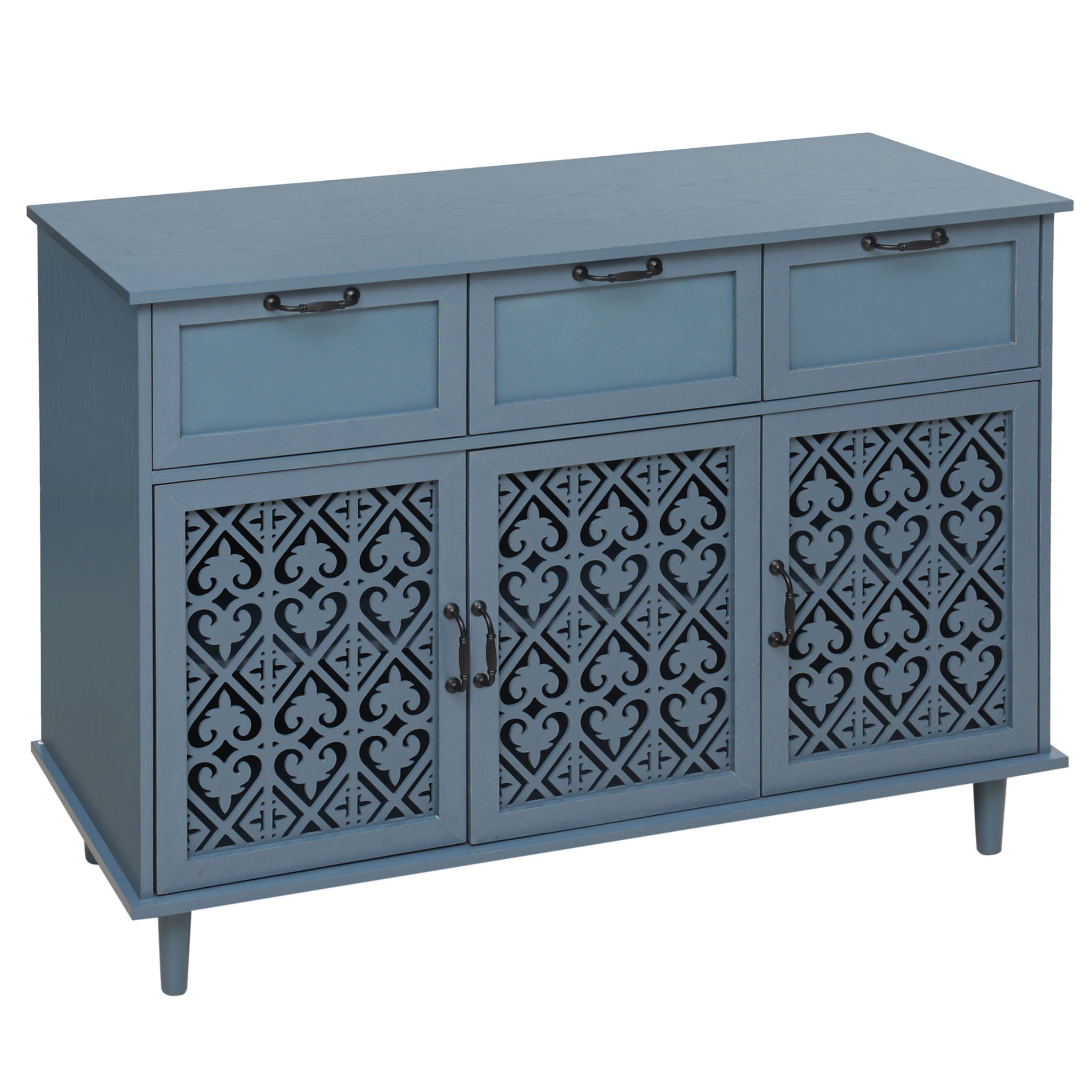 3 Door 3 Drawer Elegant Cabinet - Best Buy Furniture