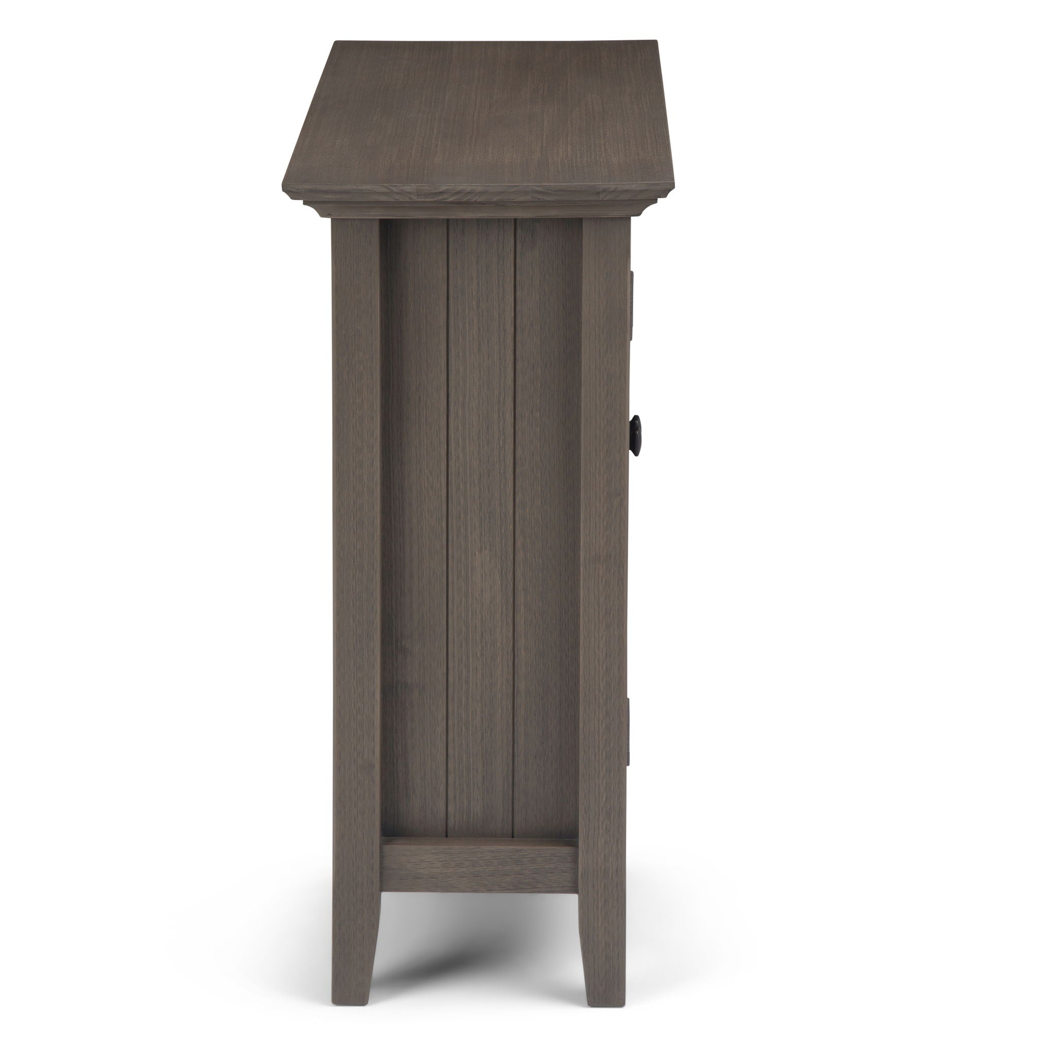 Bedford - Low Storage Media Cabinet - Farmhouse Gray - Best Buy Furniture