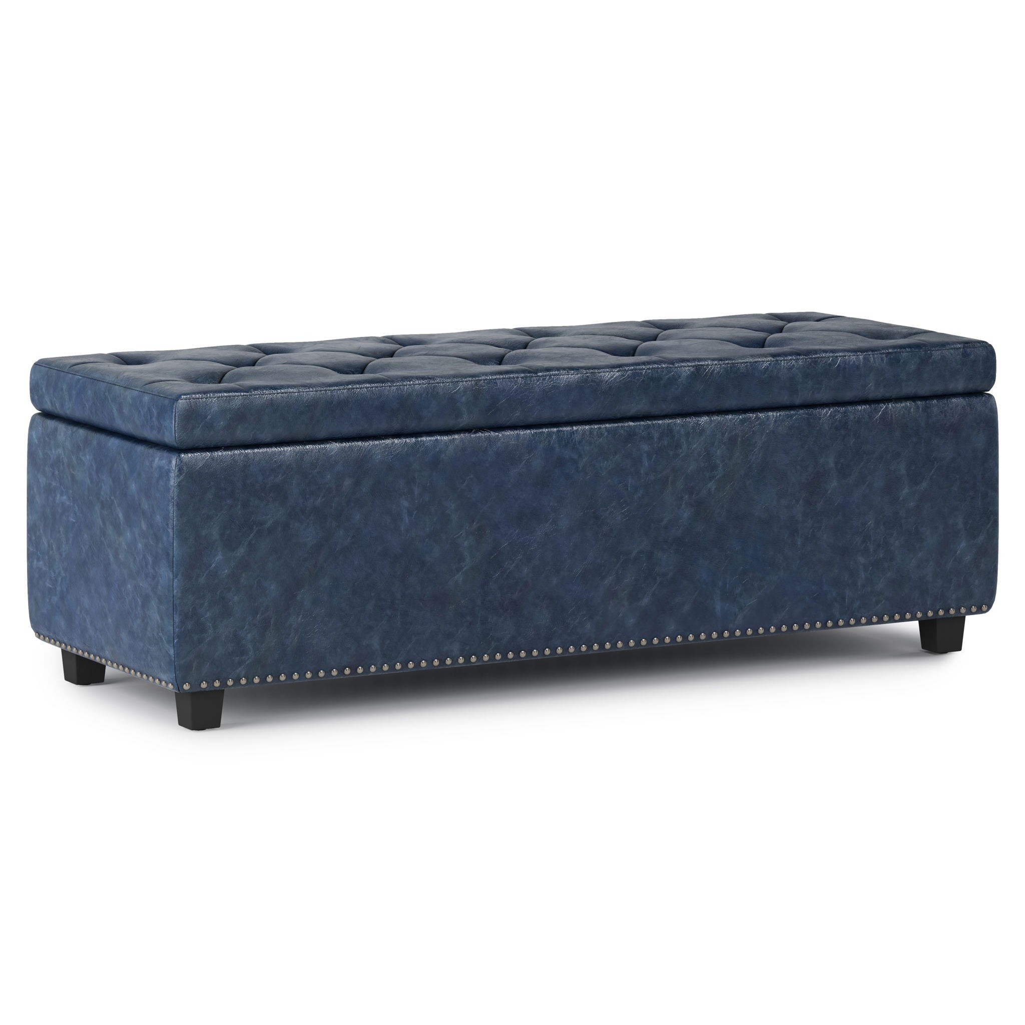 Hamilton - Upholstered Storage Ottoman - Best Buy Furniture