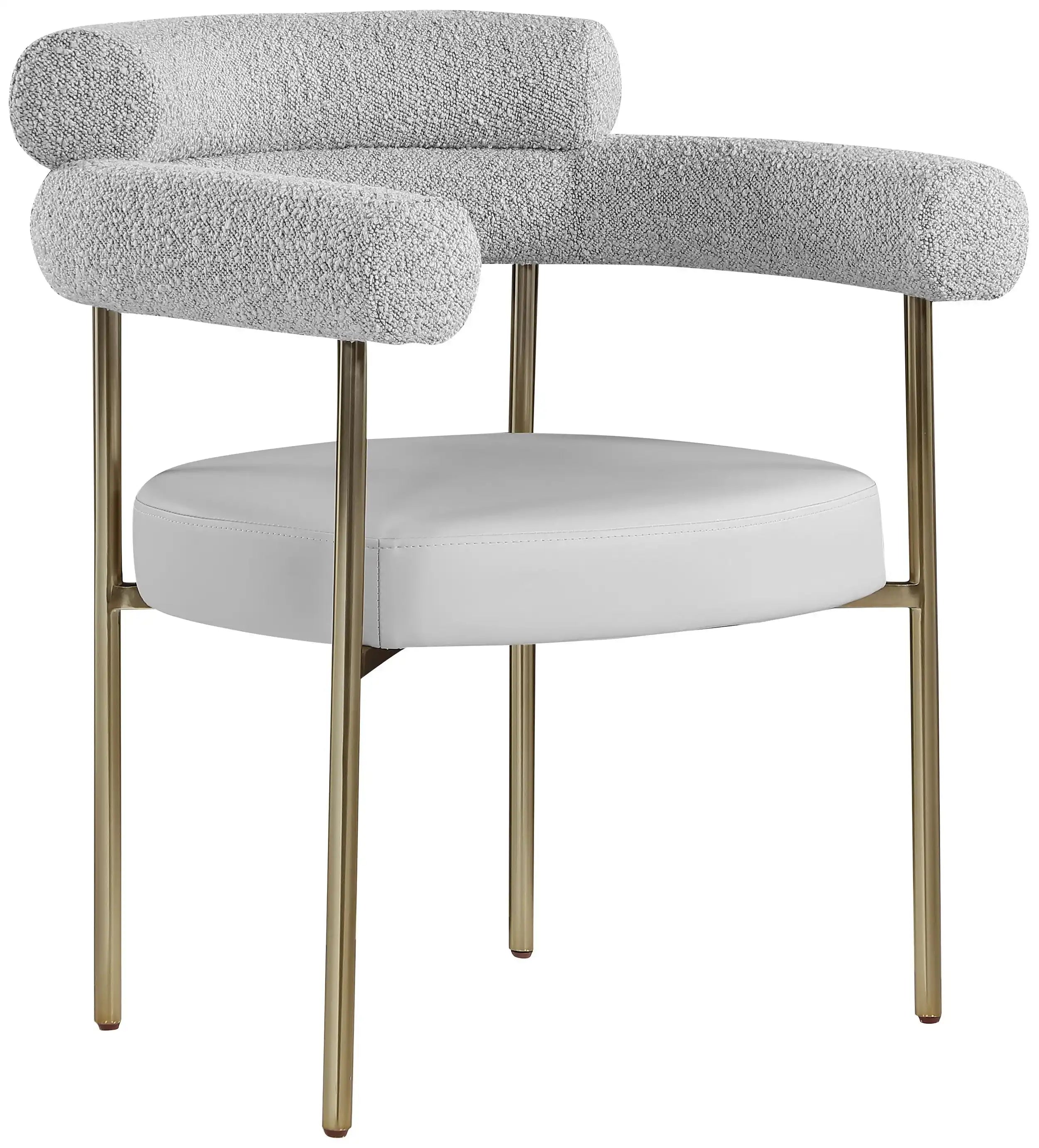 Blake - Dining Chair With Bronze Legs (Set of 2) - Best Buy Furniture