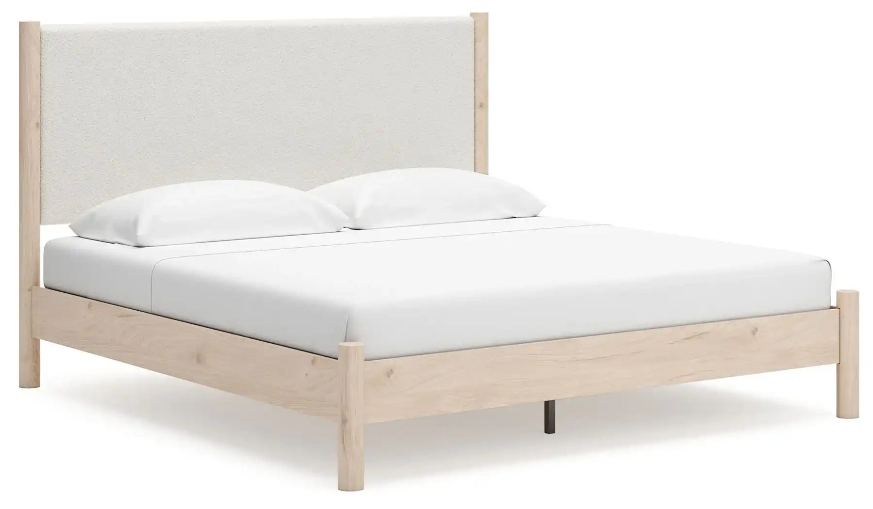 Cadmori - Upholstered Panel Bed - Best Buy Furniture