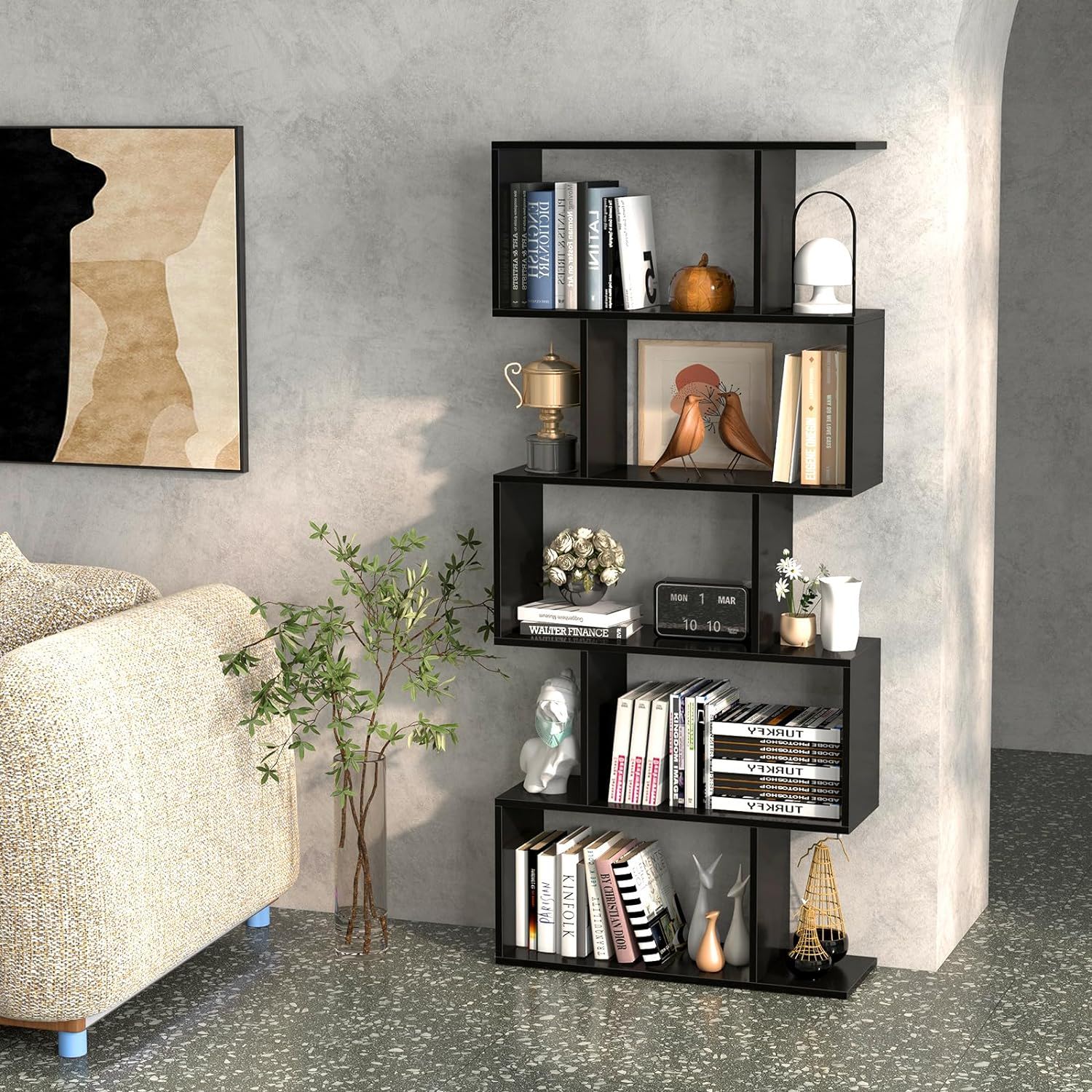 5 Layer Simple Household Bookshelf - Best Buy Furniture