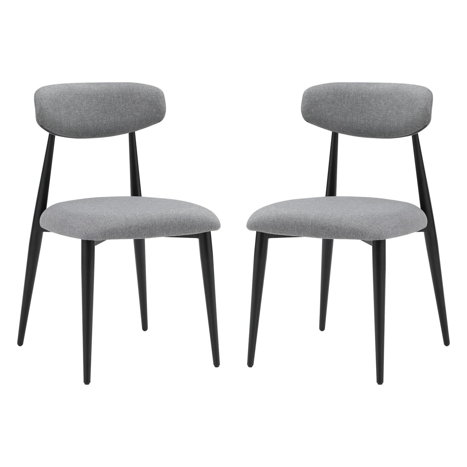 Modern Dining Chairs Set of 2, Grey - Best Buy Furniture