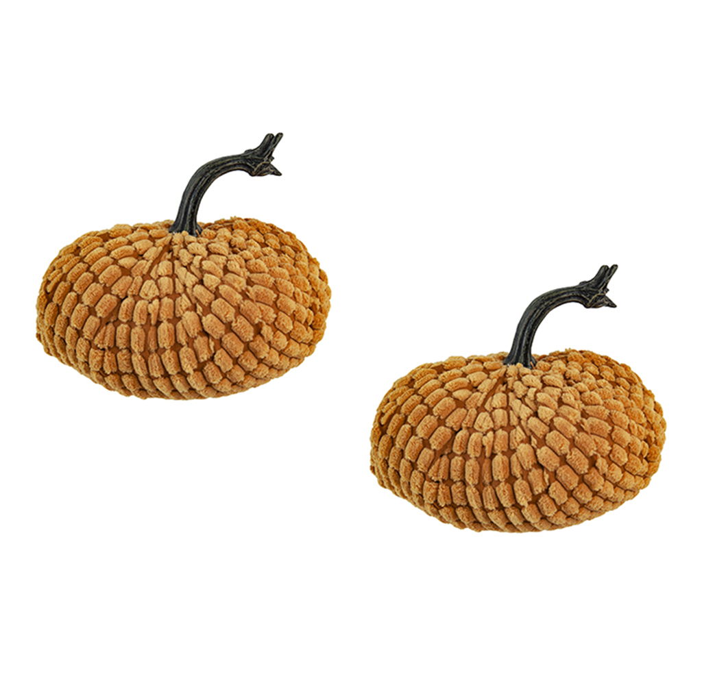 Chenille Weighted Pumpkin Ornament Decor For Holiday Harvest Festival Fall Festival & Thanksgiving - Best Buy Furniture