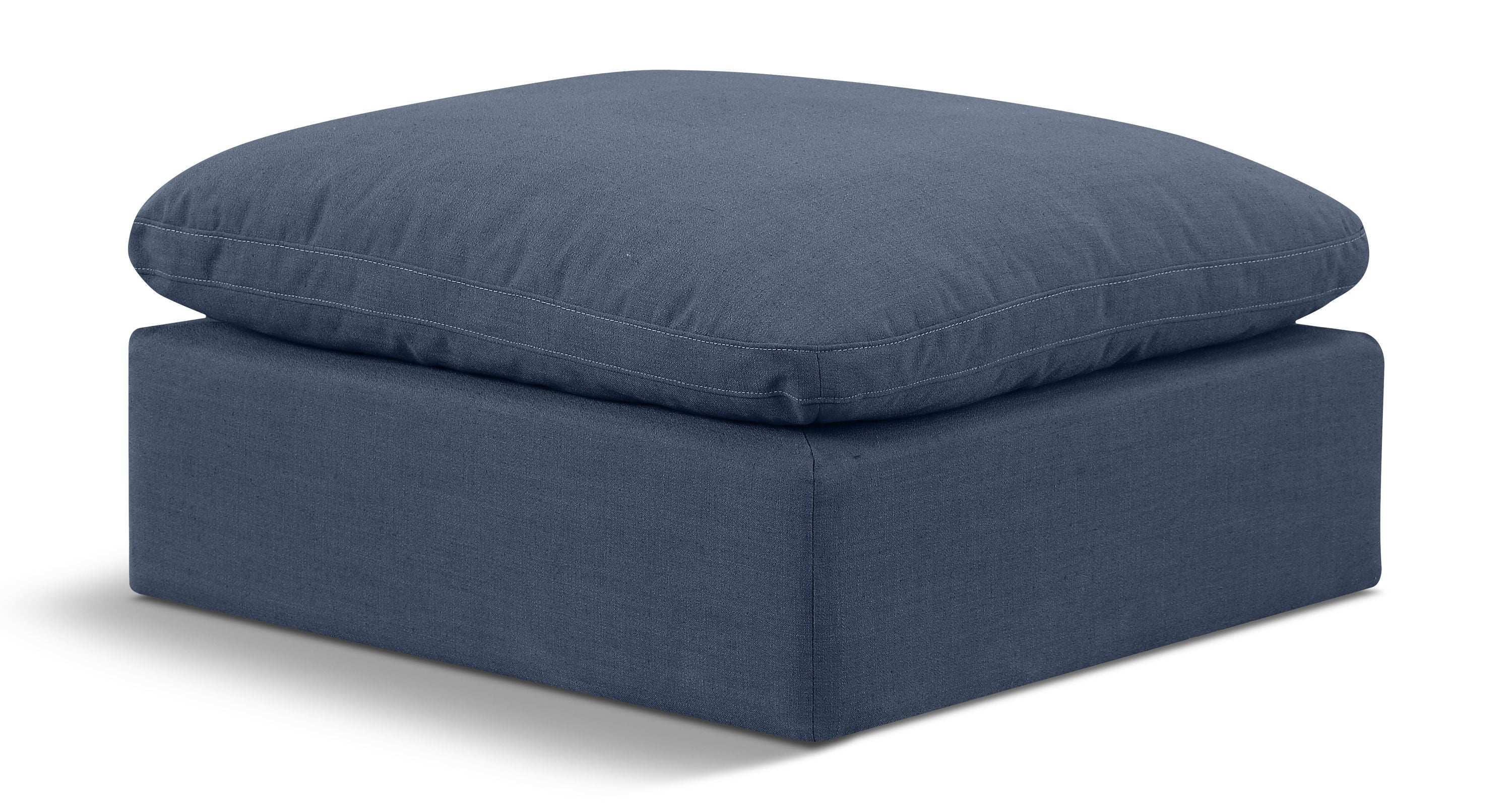 Indulge - Linen Ottoman - Best Buy Furniture