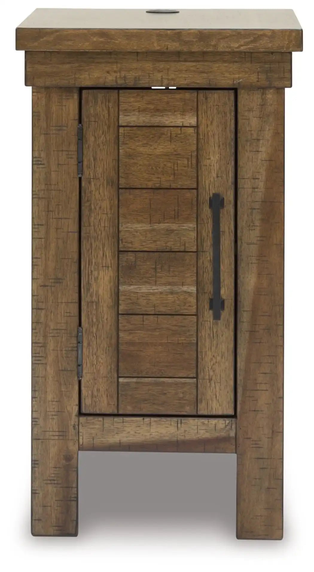 Moriville - Chair Side End Table - Grayish Brown - Best Buy Furniture