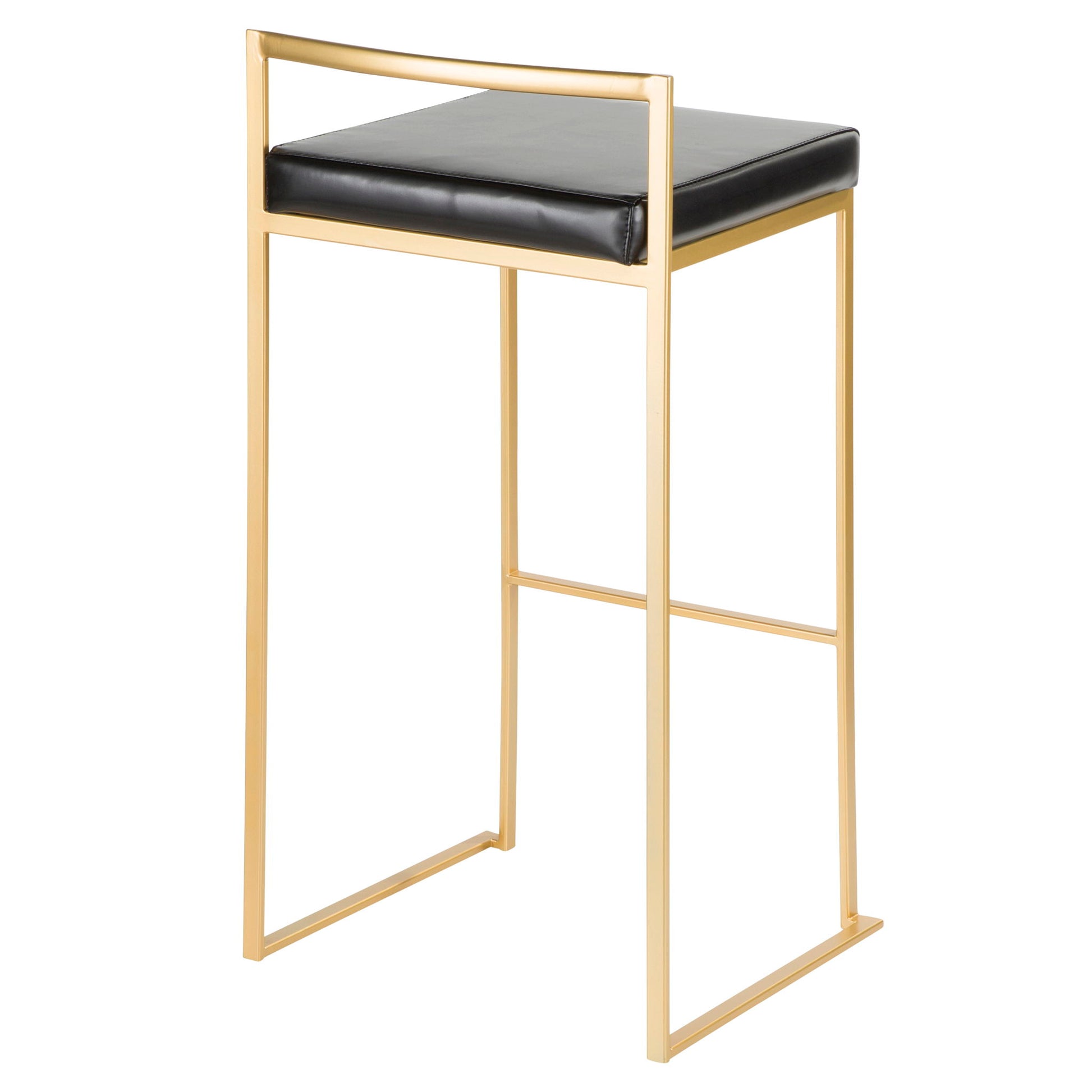 Fuji - Contemporary / Glam & Quality Construction Barstool - Best Buy Furniture