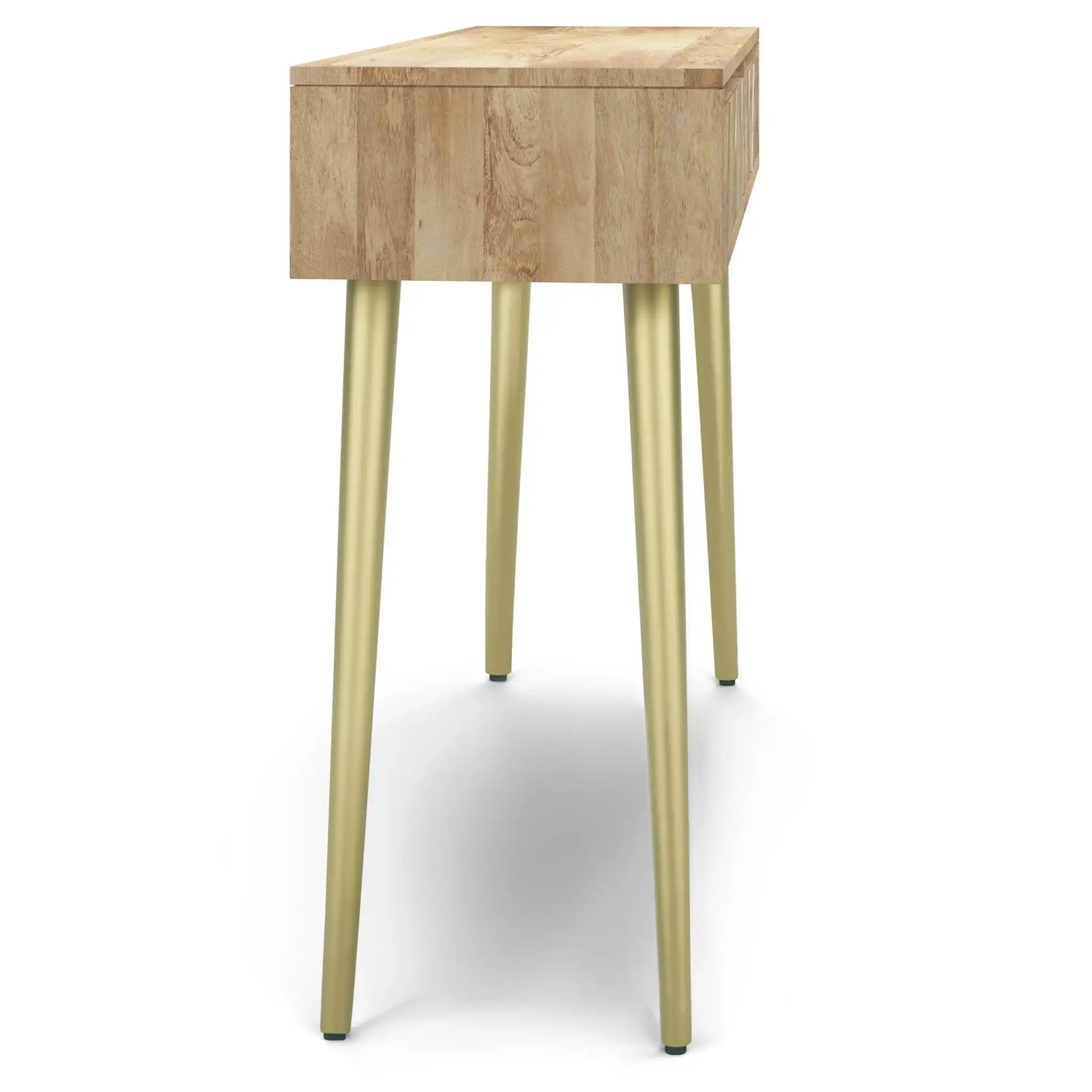 Jager - Console Table - Natural - Best Buy Furniture