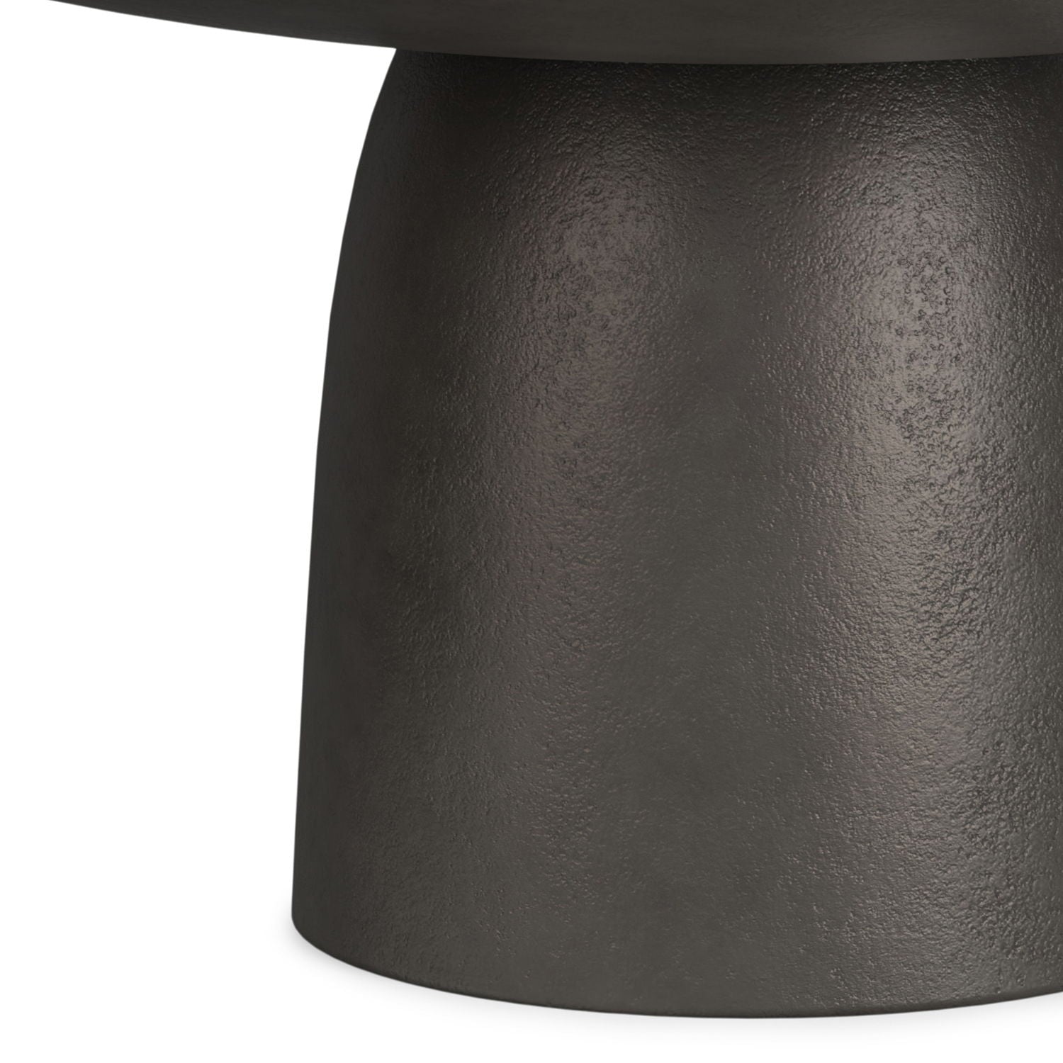 Alexa - Cast Aluminum Coffee Table - Black - Best Buy Furniture