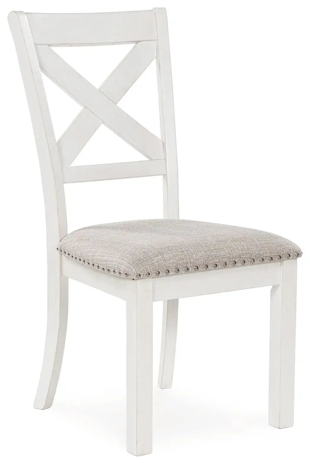 Robbinsdale - Dining Upholstered Side Chair (Set of 2) - Antique White - Best Buy Furniture