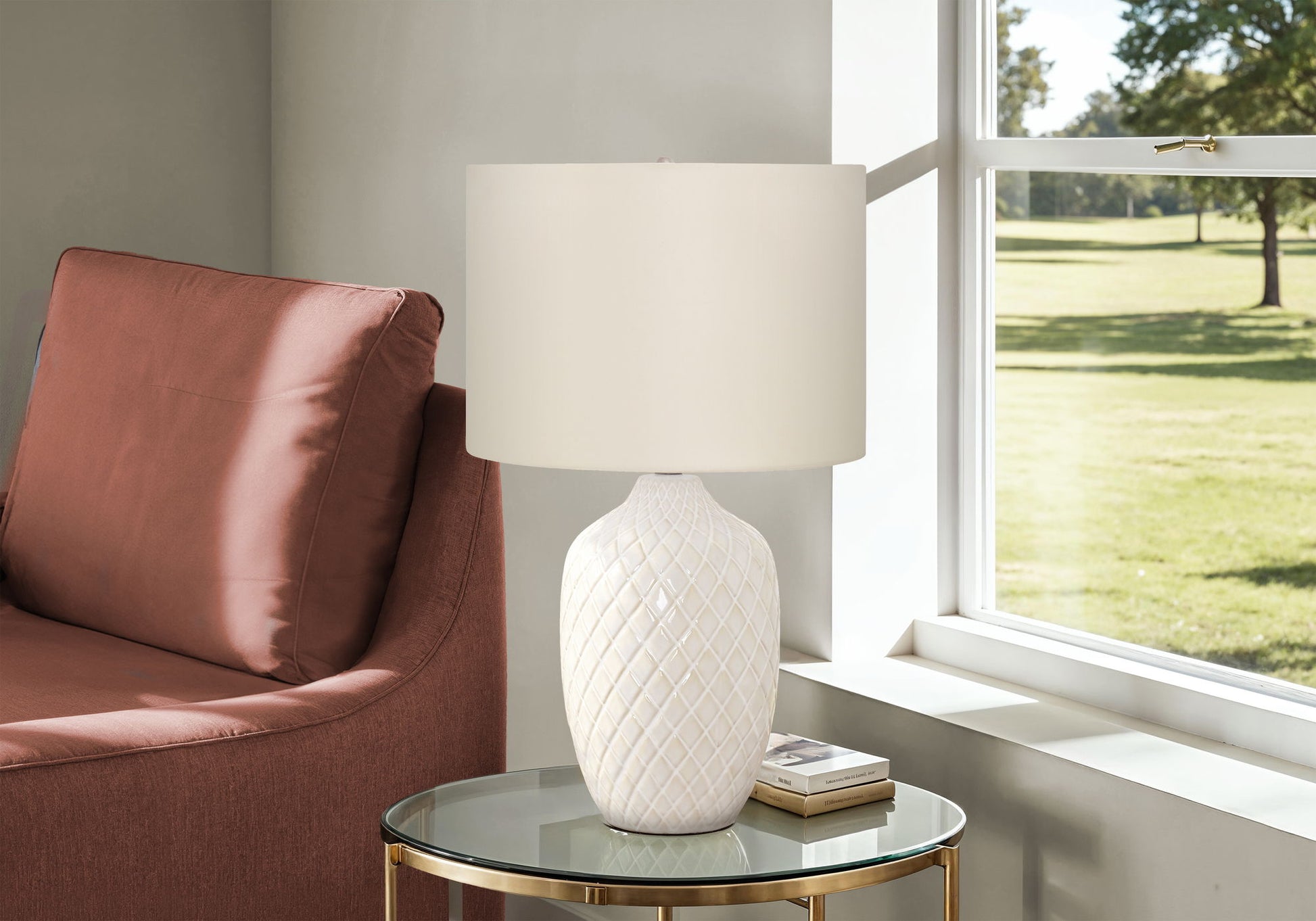Lighting, Table Lamp, Transitional - Cream - Best Buy Furniture