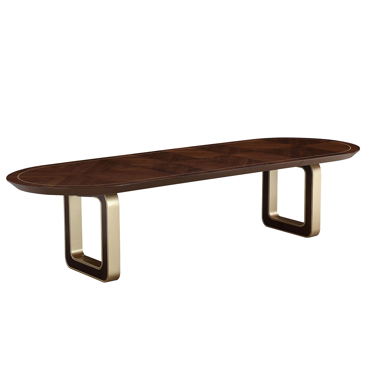 Houston - Oval Dining Table - Walnut - Best Buy Furniture