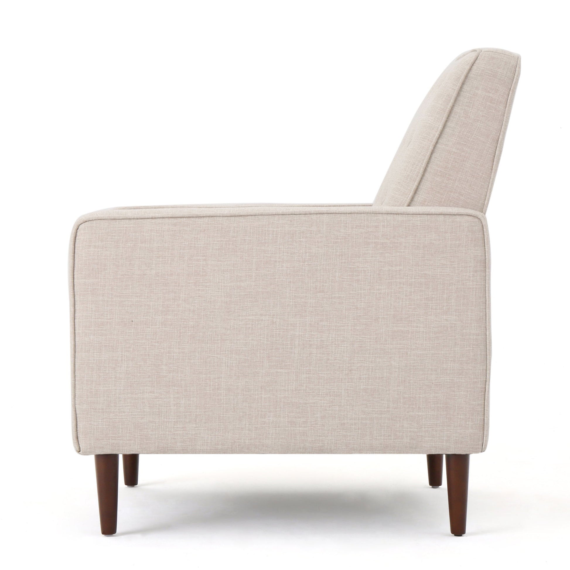 Mid-Century Modern Recliner With Button Tufted Waffle Stitch - Best Buy Furniture