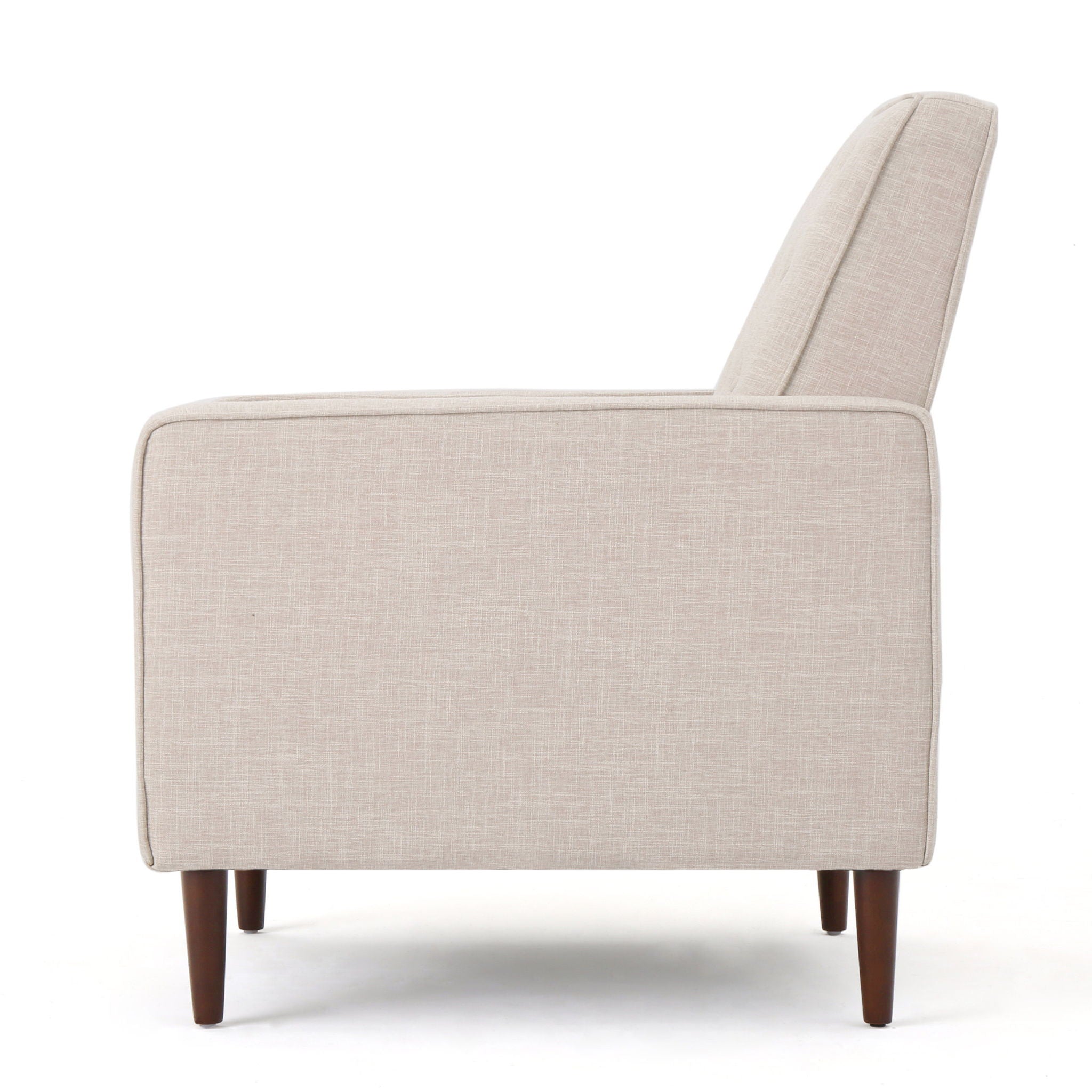 Mid-Century Modern Recliner With Button Tufted Waffle Stitch - Best Buy Furniture