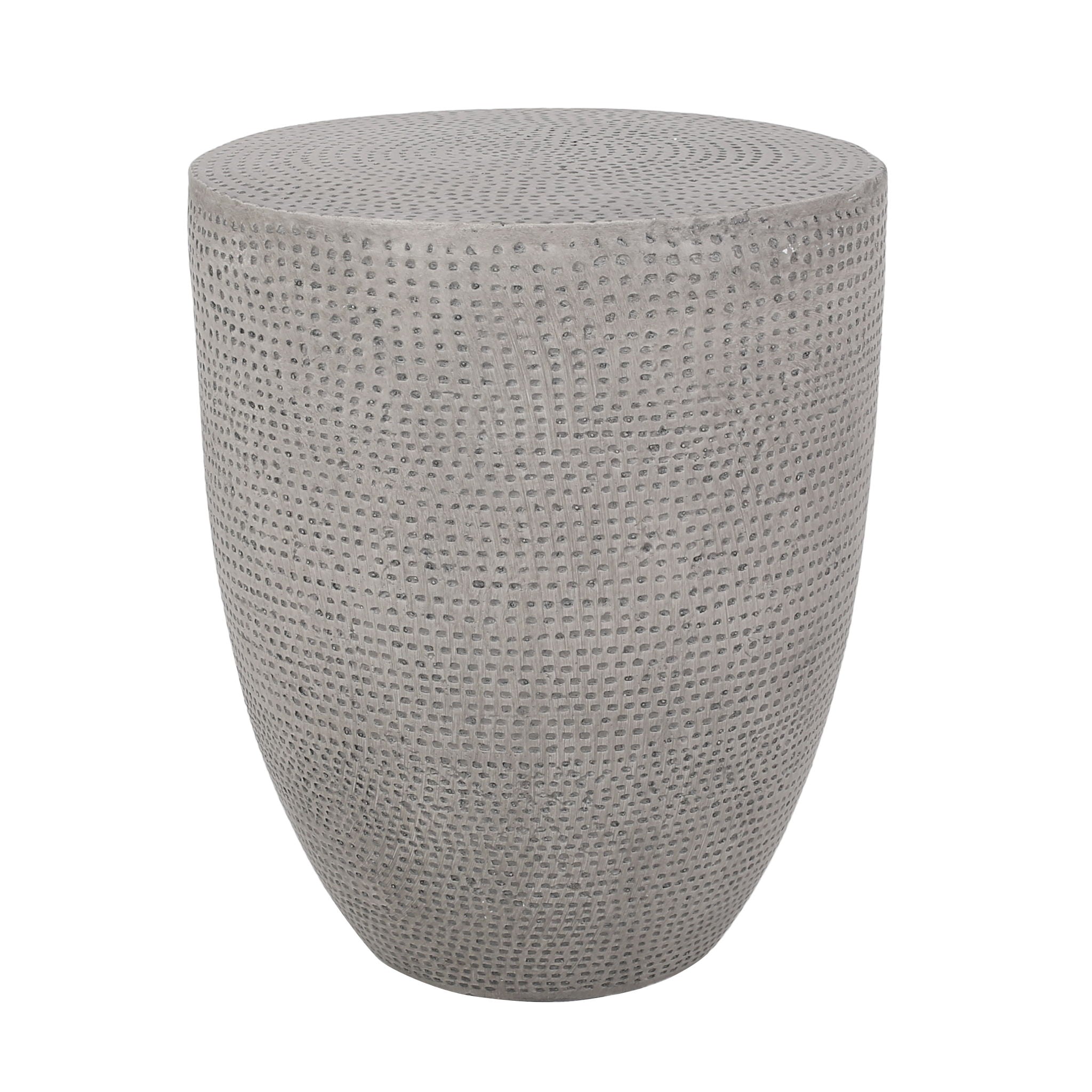 Outdoor Lightweight Concrete, Side Table - Natural - Best Buy Furniture